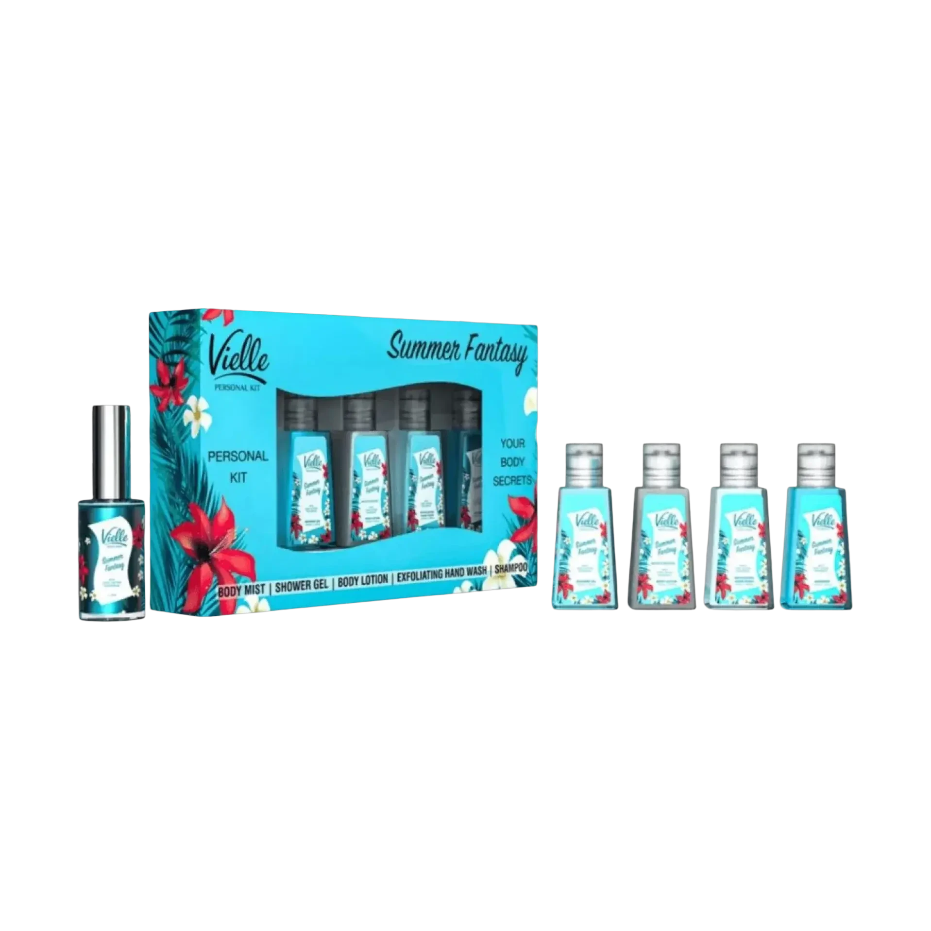 Vielle Summer Fantasy Kit Five Personal Care Products 15ml