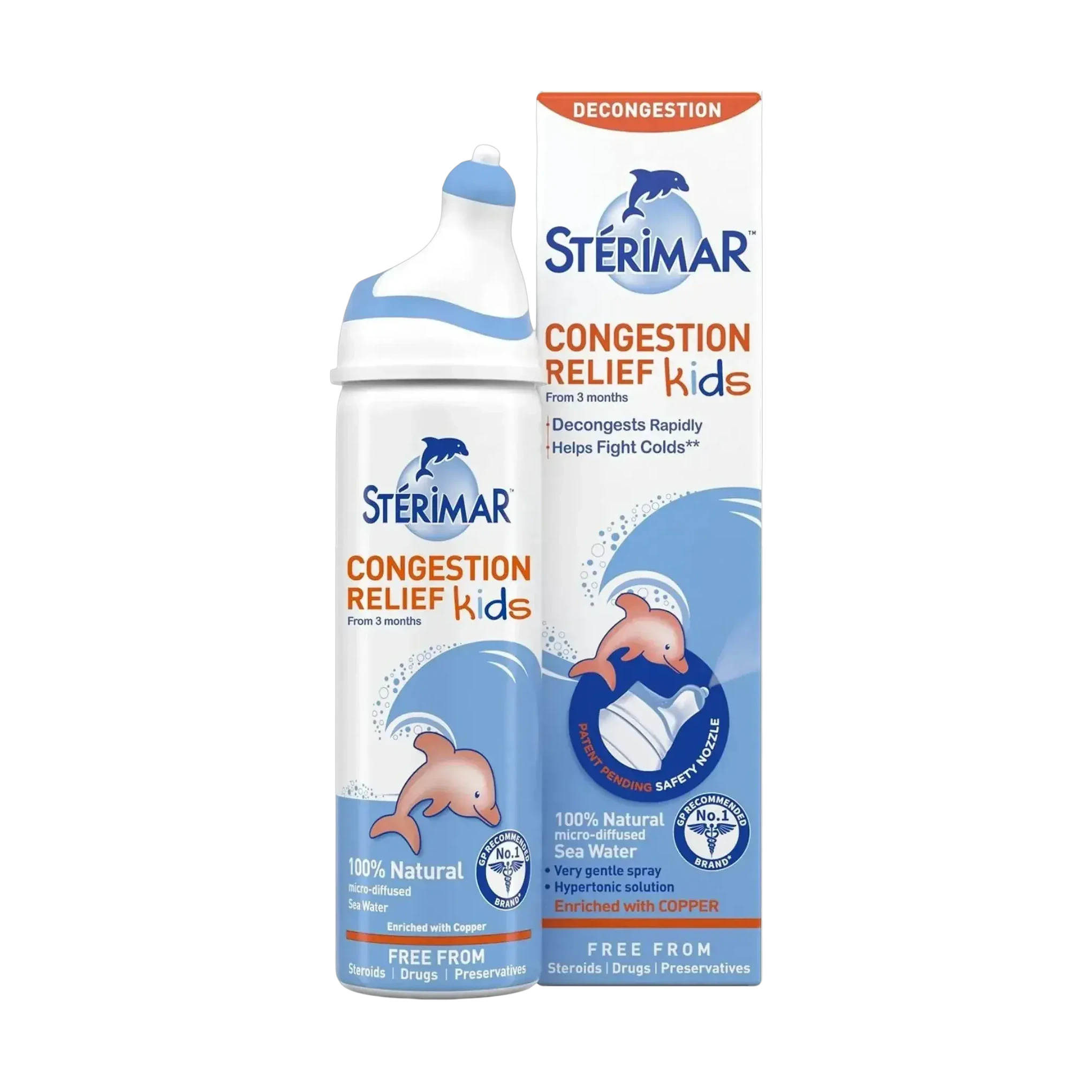 Sterimar Baby Nasal Spray relieves blocked noses gently 50ml