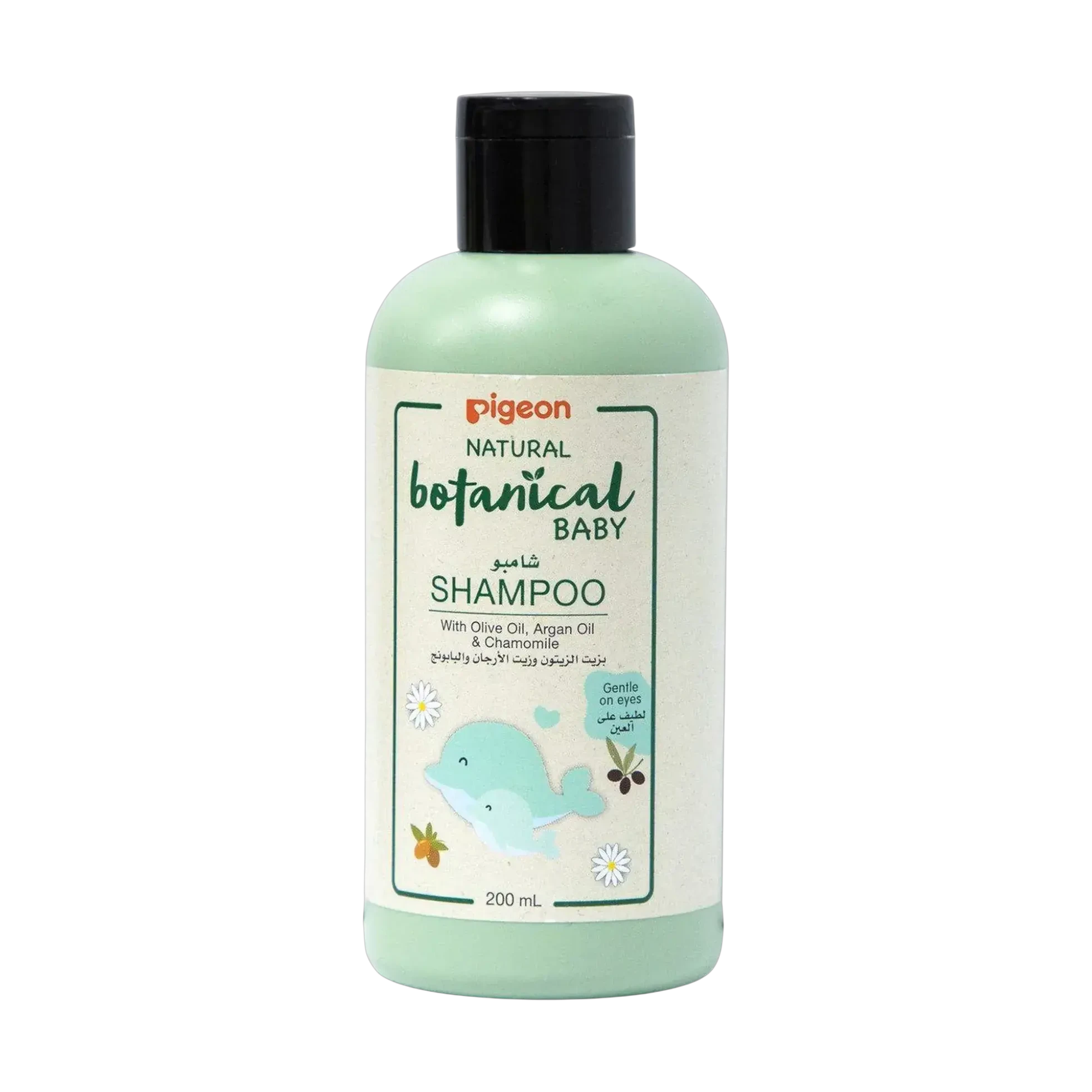 Pigeon Natural Botanical Baby Shampoo with olive and argan oil 200ml