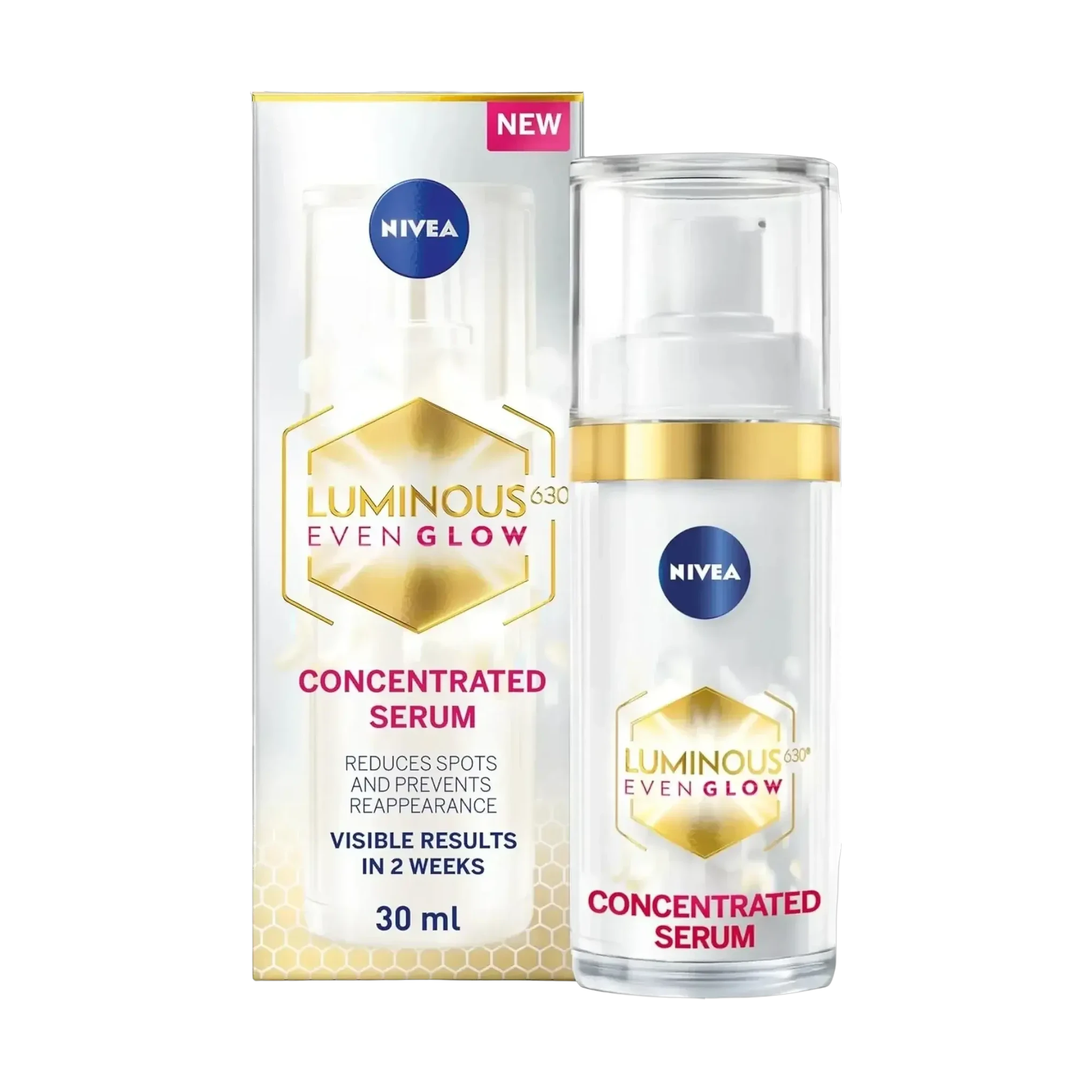 Nivea Luminous 630 Even Glow concentrated serum 30ml for spot care