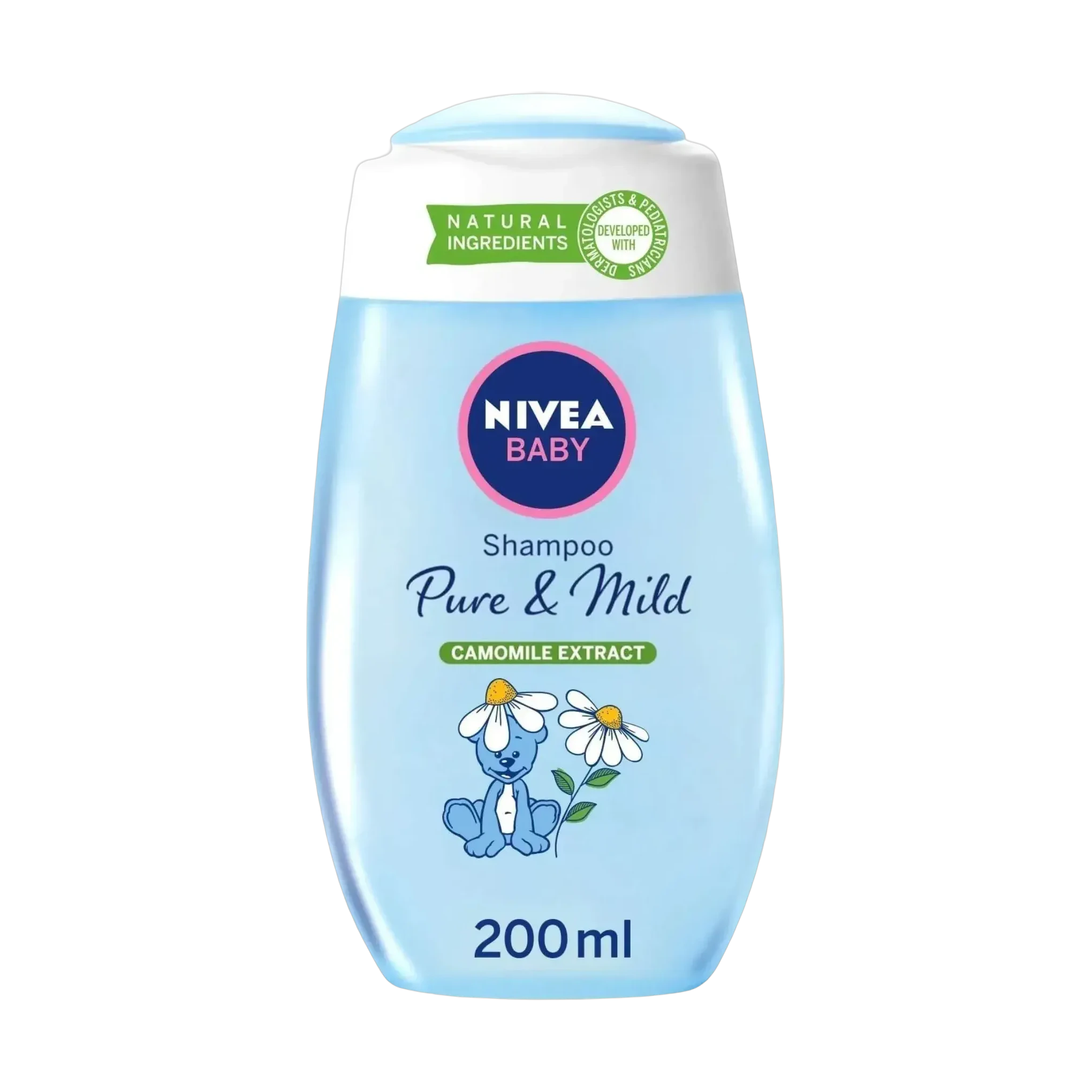Nivea Baby Pure and Mild Shampoo with camomile extract for gentle care 200ml