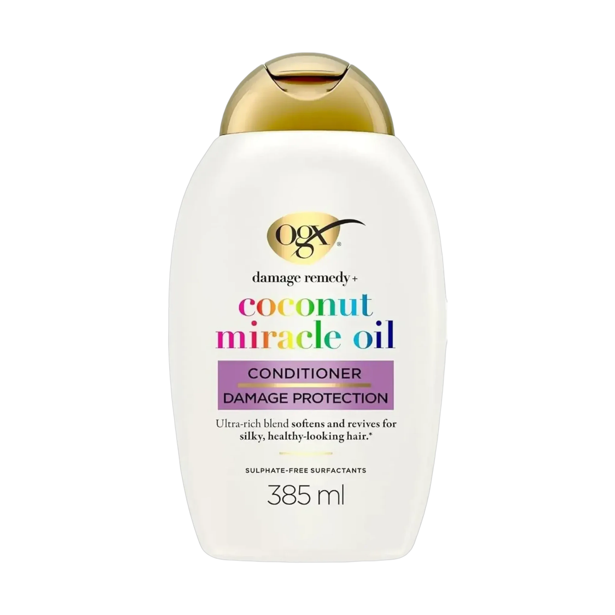 OGX Coconut Miracle Oil Conditioner for damage protection 385ml bottle
