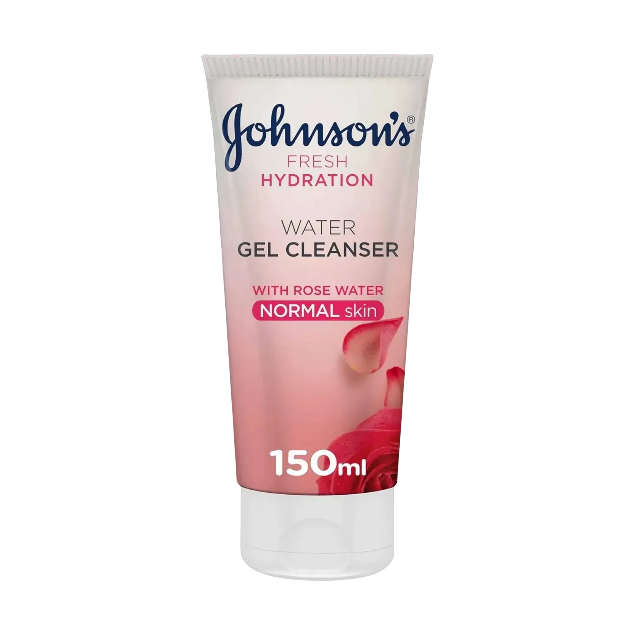 Johnson's Fresh Hydration water gel cleanser with rose water for normal skin