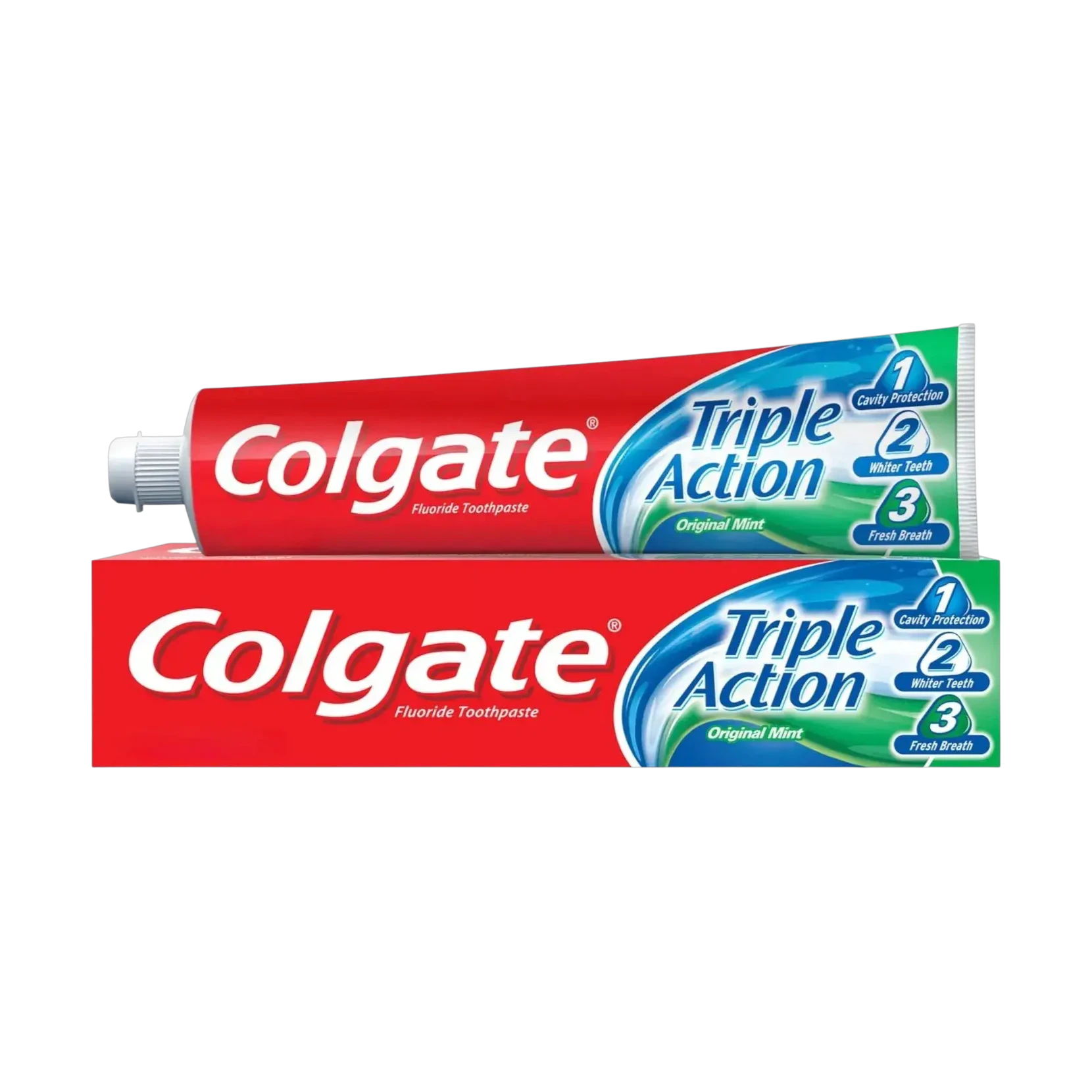 Colgate Triple Action Mint Toothpaste 50g Complete Oral Protection