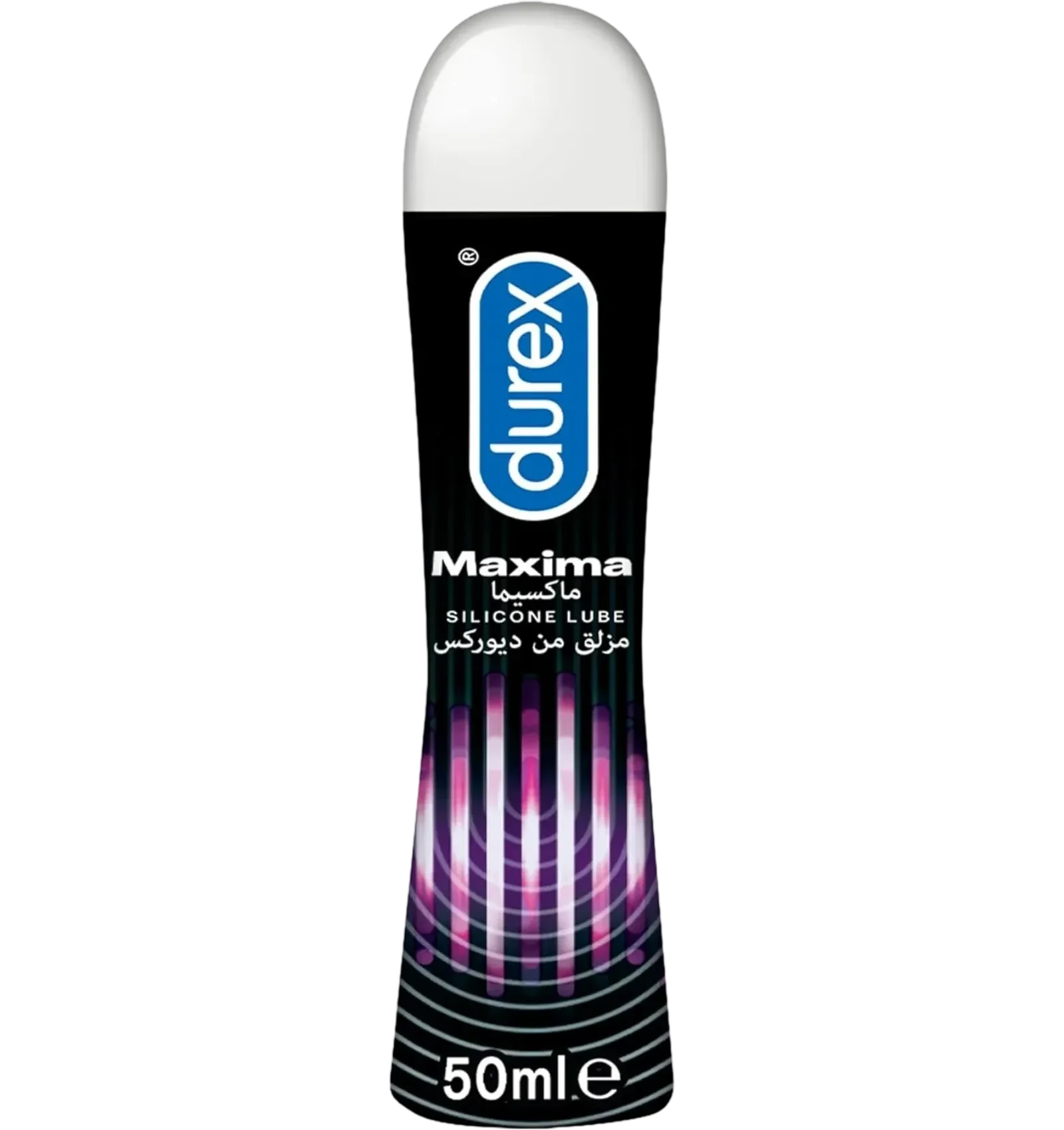 Durex Maxima Silicone Lubricant 50ml with a long-lasting silky texture