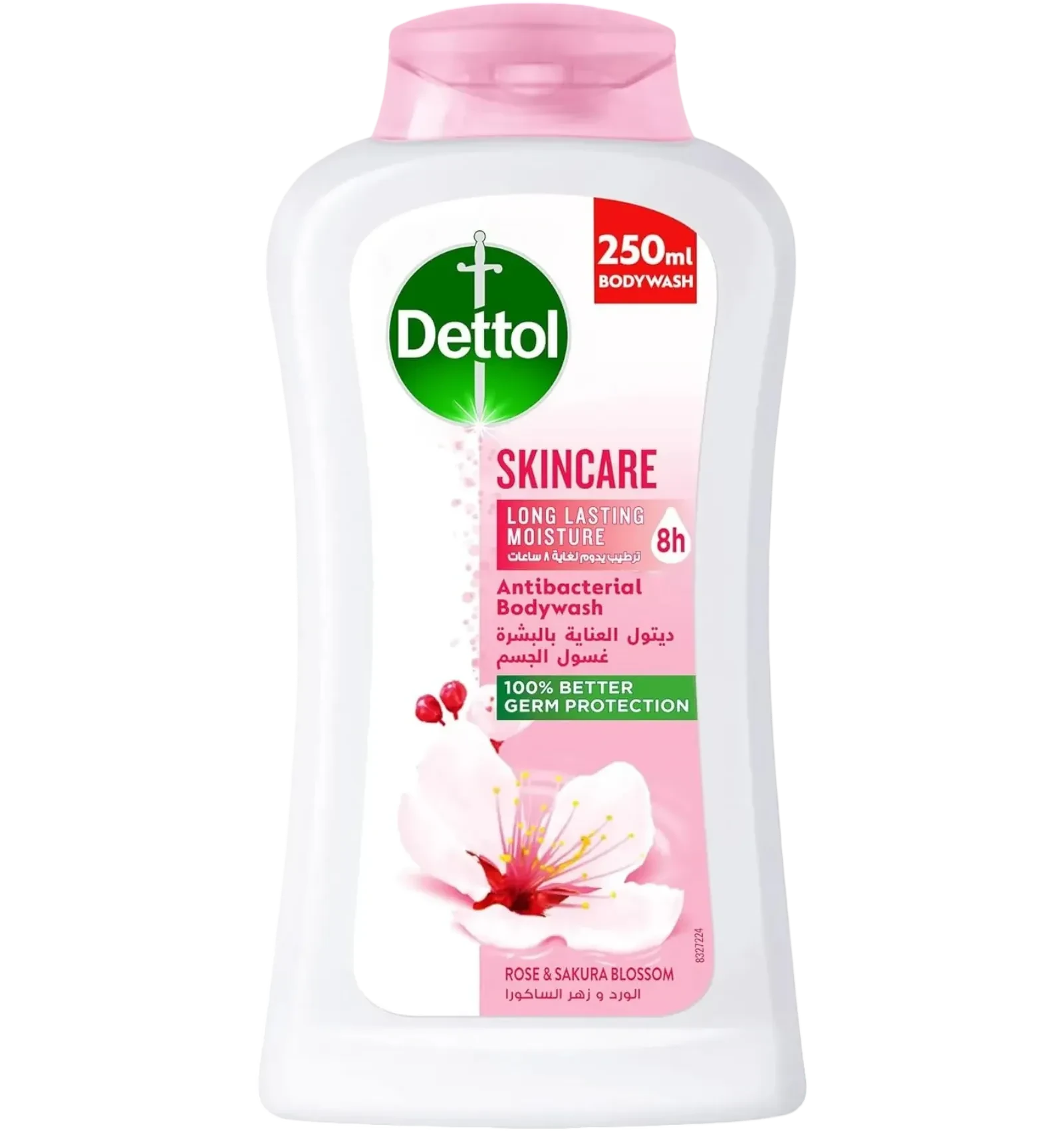 Dettol Skincare Antibacterial Body Wash 250ml for daily skin care