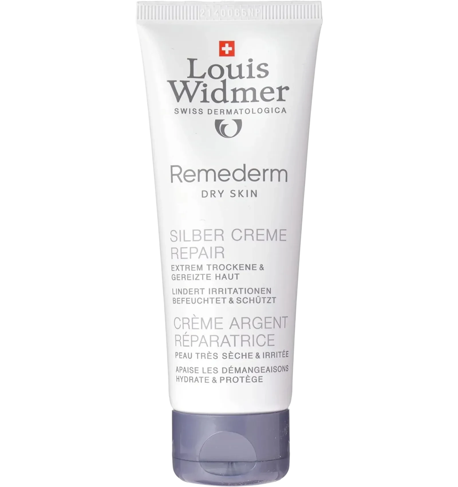Louis Widmer Remederm Repair Cream soothes dry irritated skin 75 ml