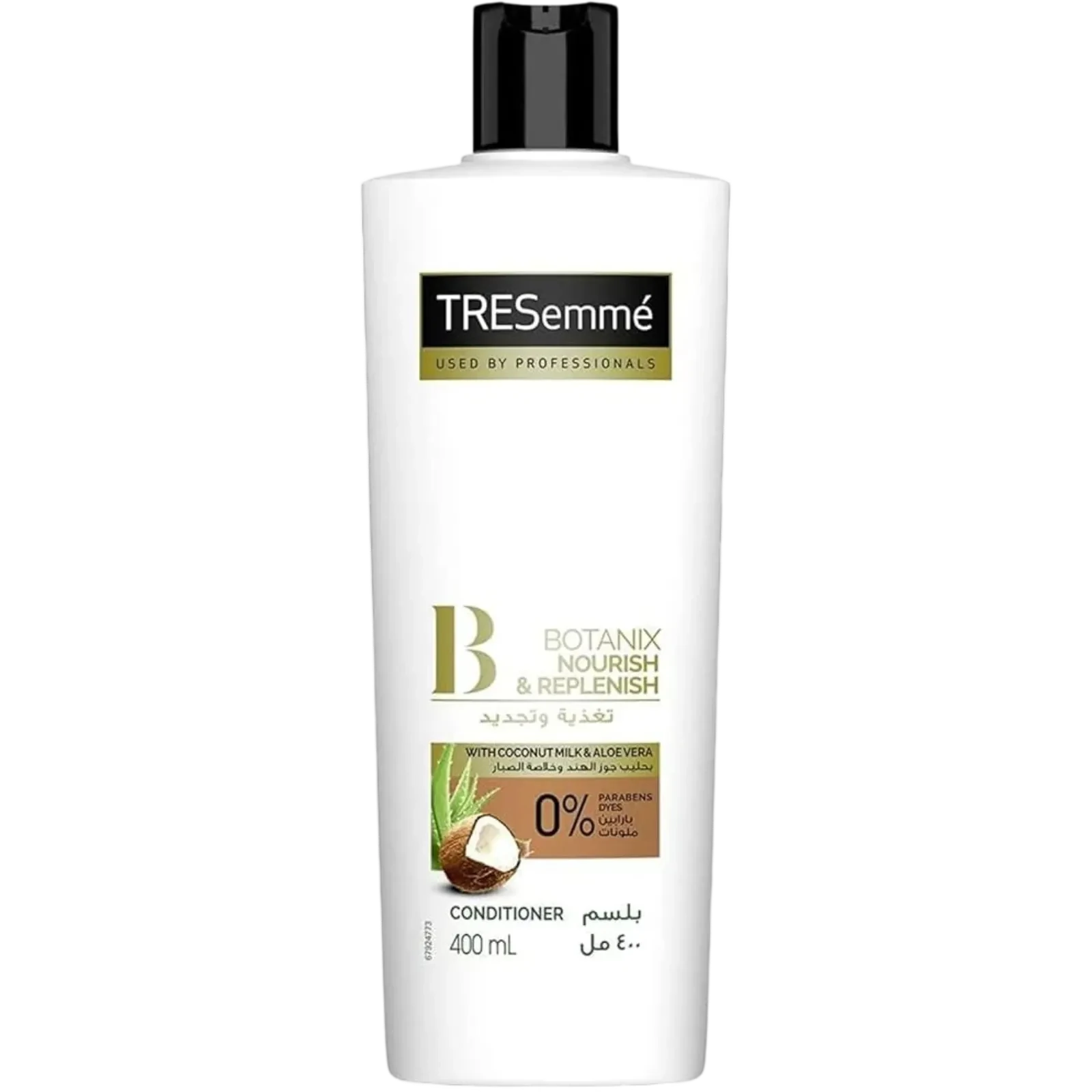TRESemme Botanix Conditioner nourishes and replenishes hair with coconut milk 400ml