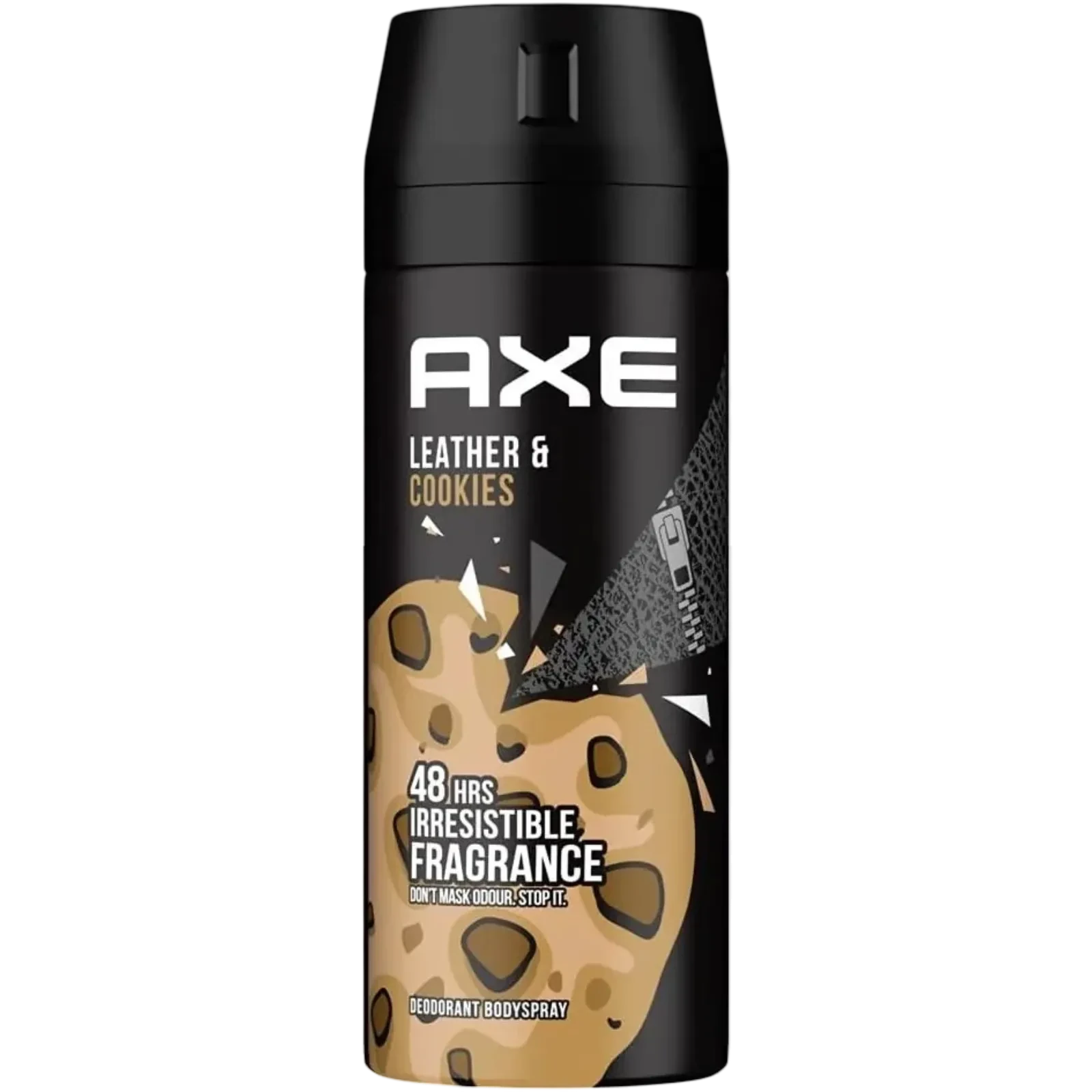 Axe Leather and Cookies Deodorant Body Spray offers a bold lasting scent 150ml