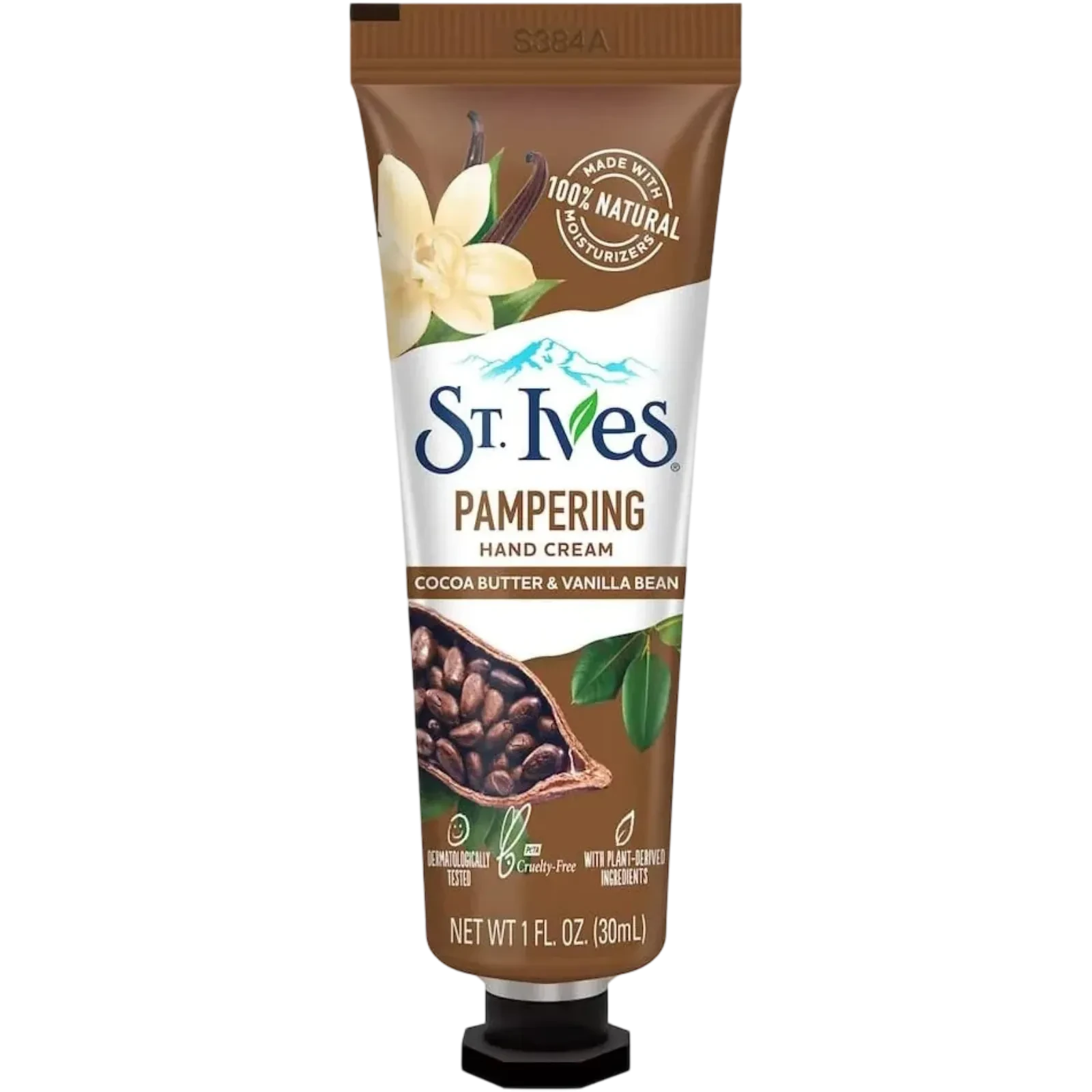 St. Ives pampering hand cream with cocoa butter vanilla 30ml