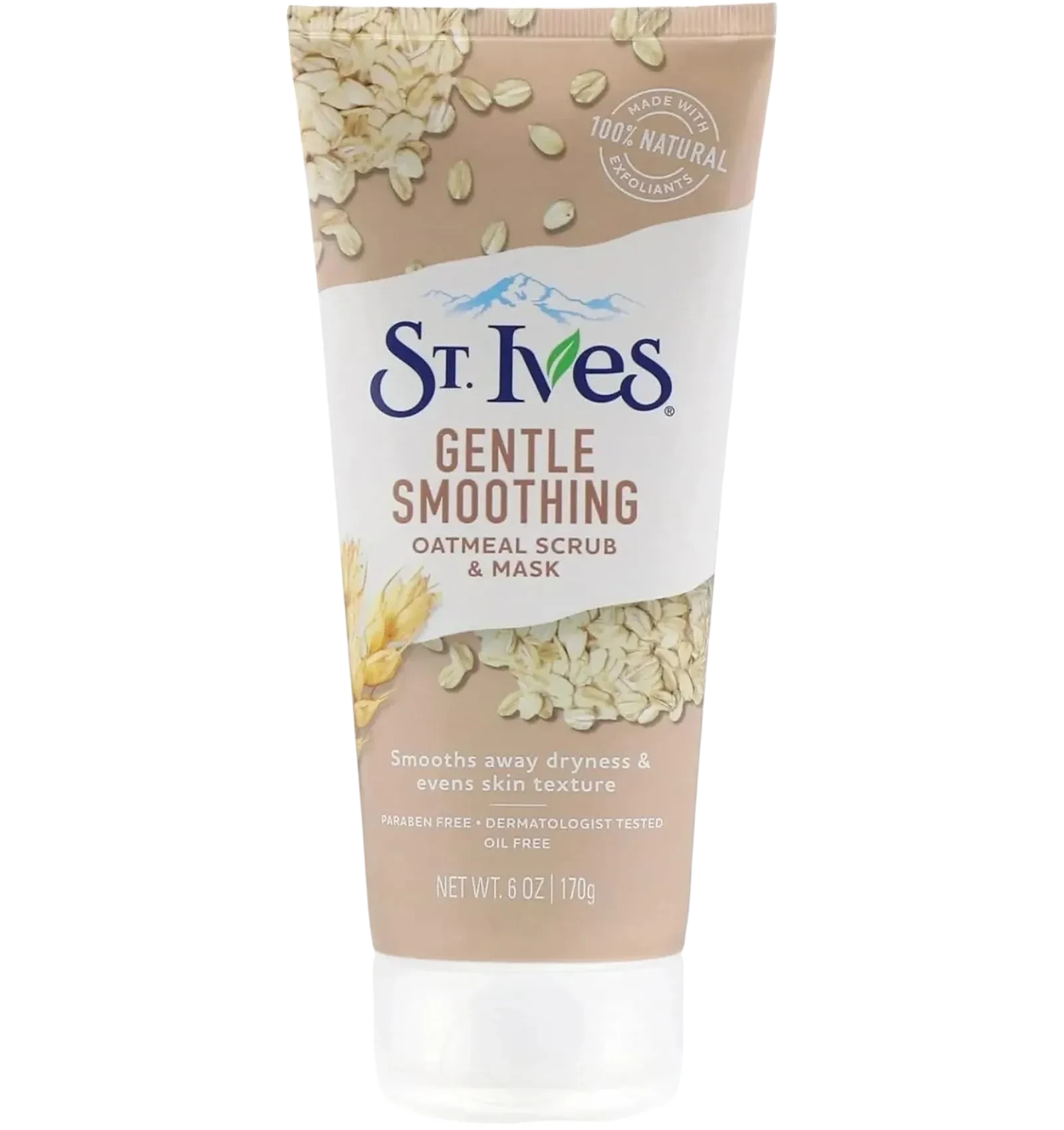 St. Ives Gentle Smoothing Oatmeal Face Scrub and Mask 170g