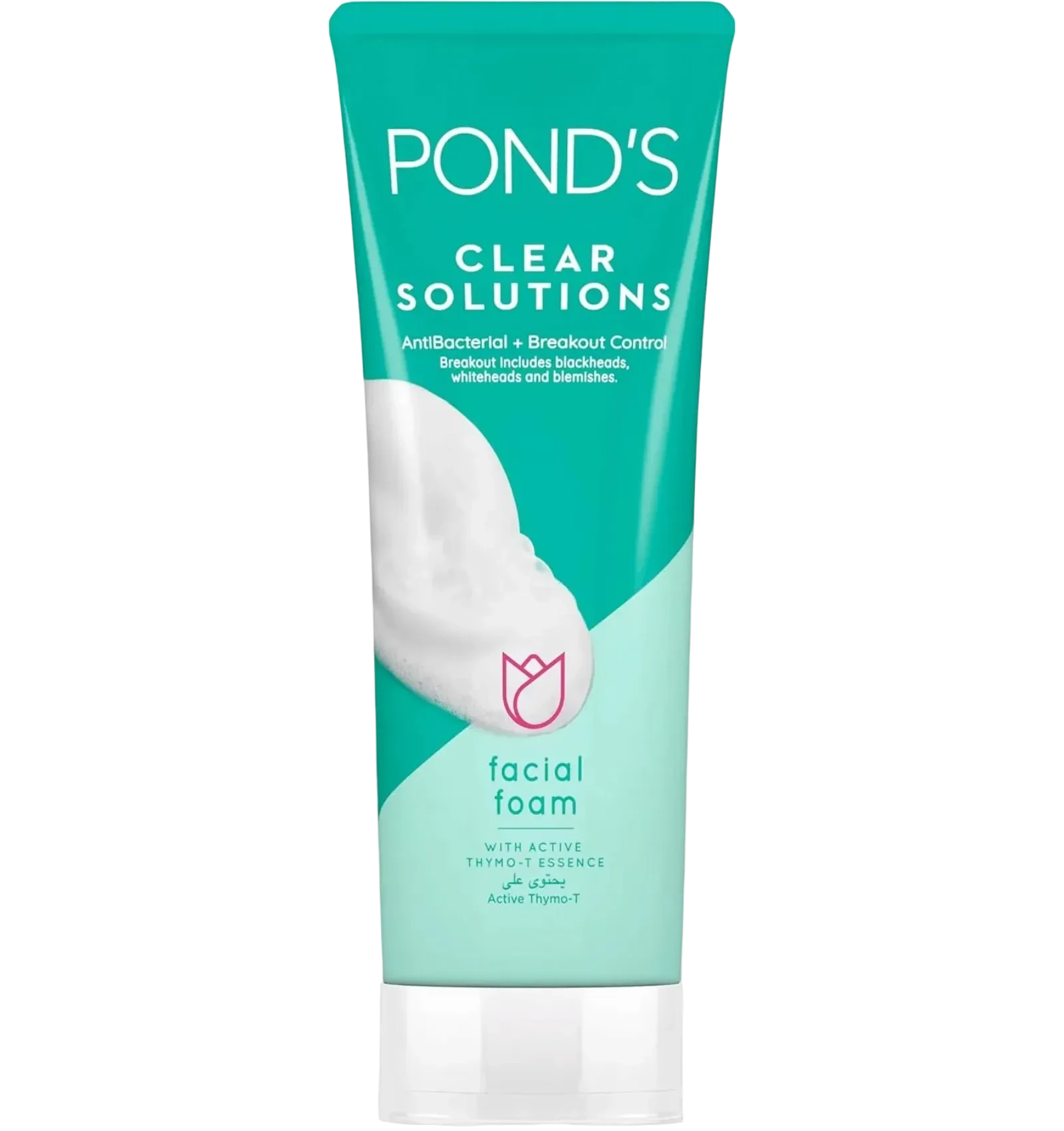 Pond's Clear Solutions Antibacterial Facial Foam Face Wash 100g