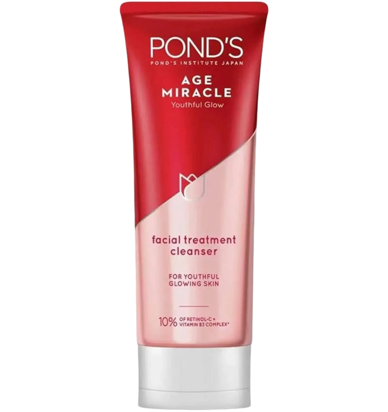 Pond's Age Miracle Facial Treatment Cleanser gently removes dirt for glowing skin 100g