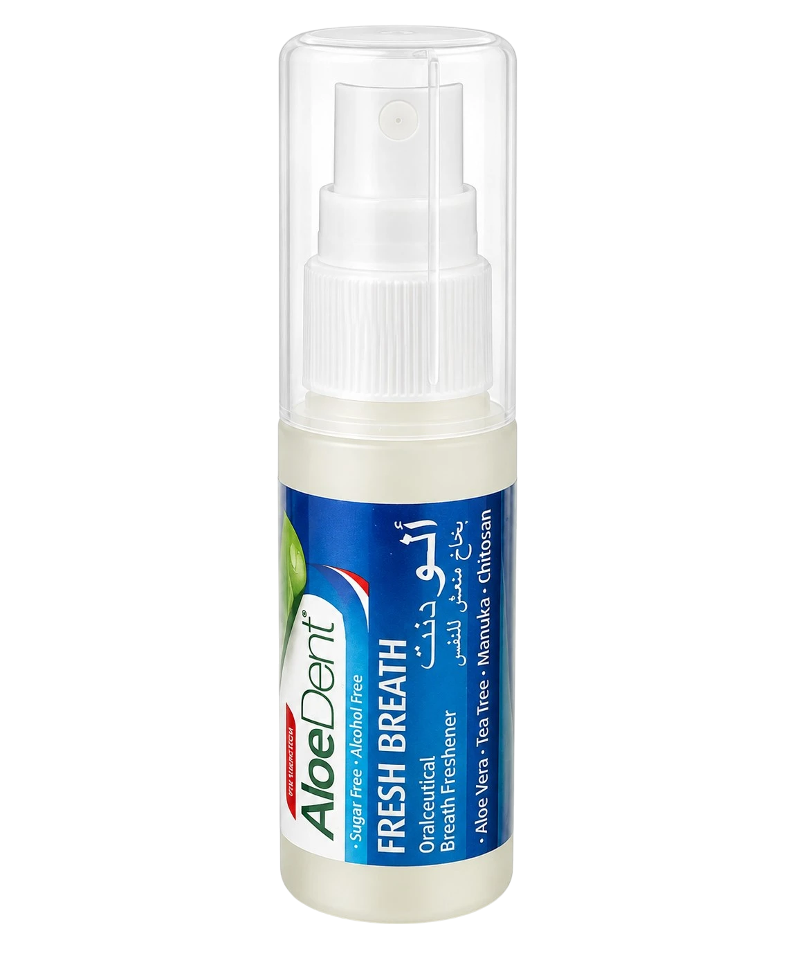AloeDent Optima Fresh Breath Spray freshens your mouth with aloe vera 30 ml