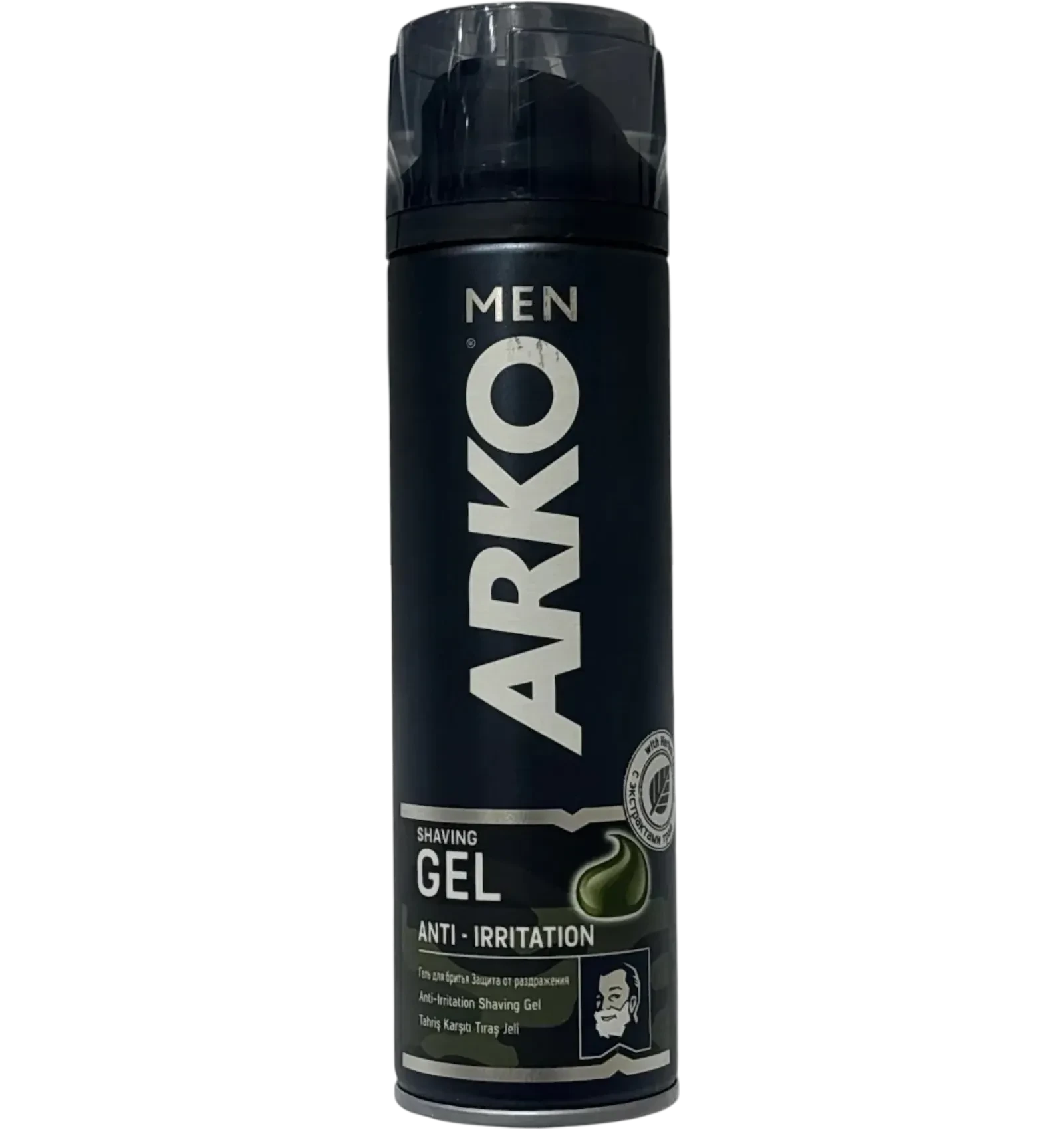 Arko Men Shaving Gel Anti-Irritation with a smooth gel formula 200ml