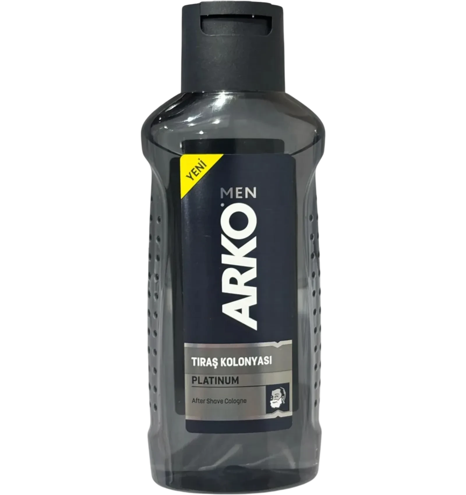 Arko Men Platinum aftershave cologne calms skin after every shave 255ml