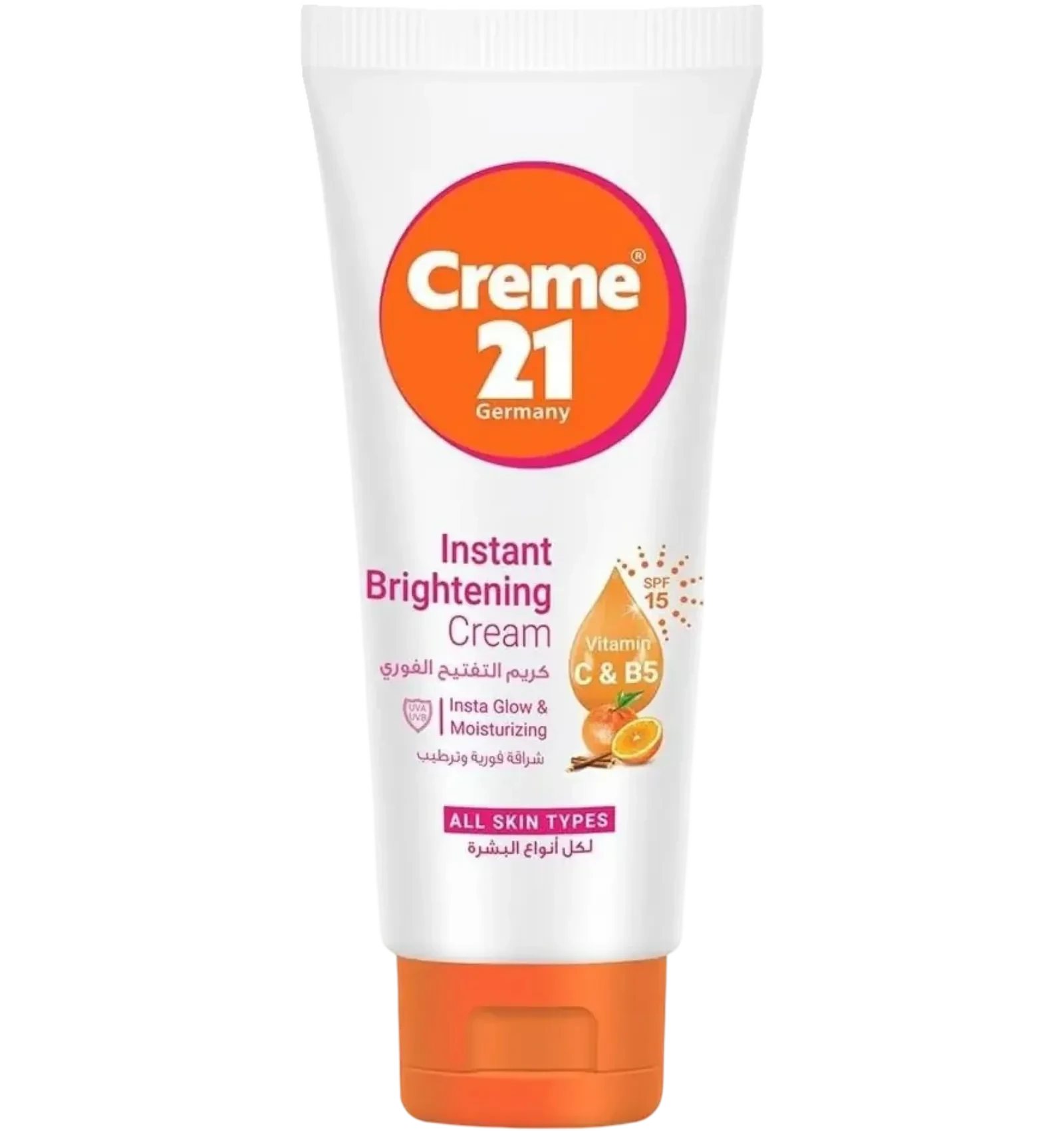 Cream21 Insta Bright brightening face cream with Vitamin C and B5 100ml