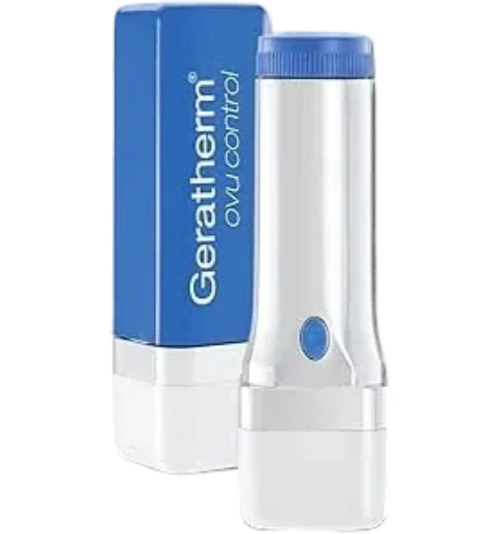 Geratherm ovulation test device for tracking female fertility using saliva analysis