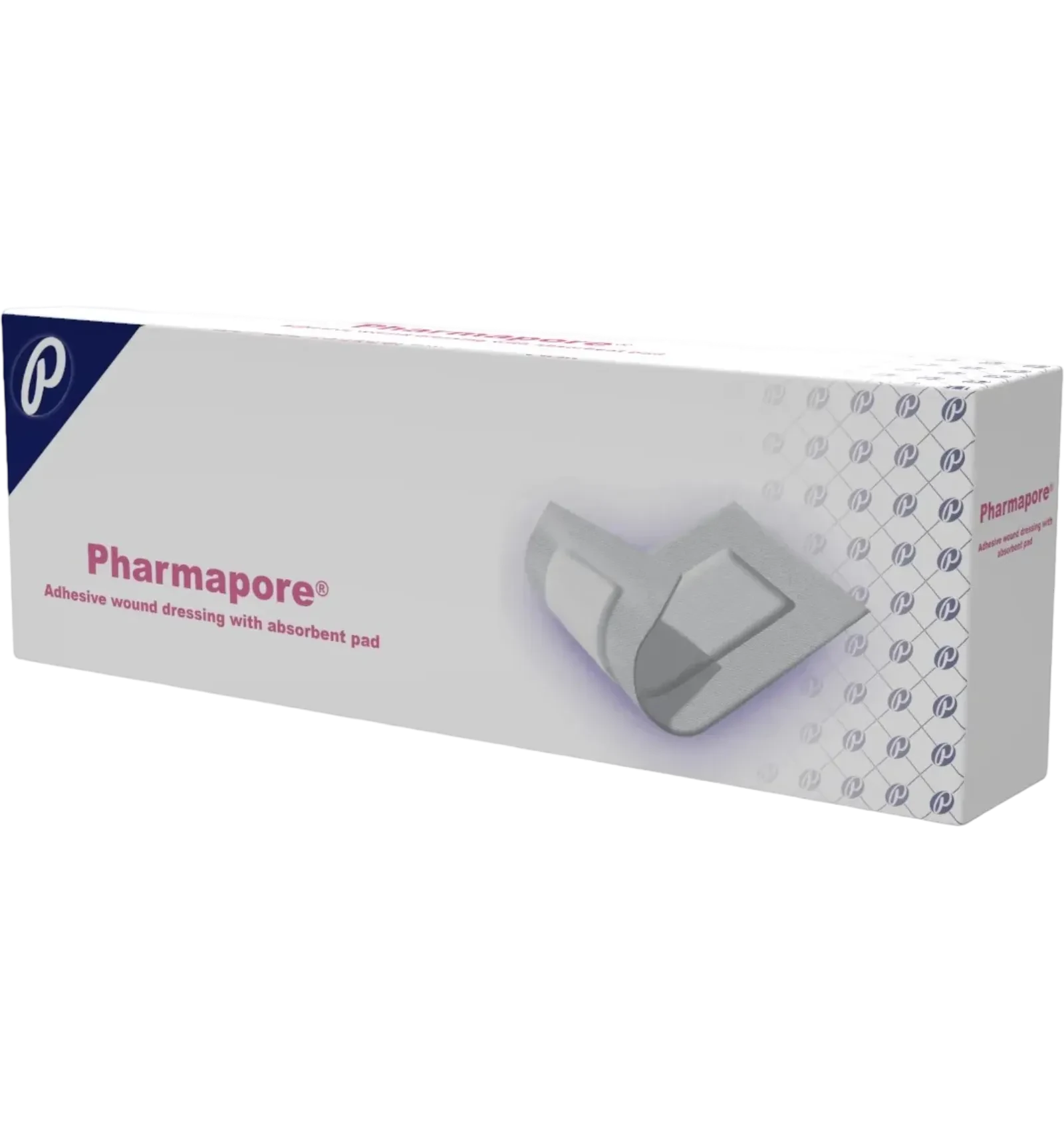 Pharmapore Adhesive Wound Dressing with an absorbent pad offers breathable coverage 10x30cm