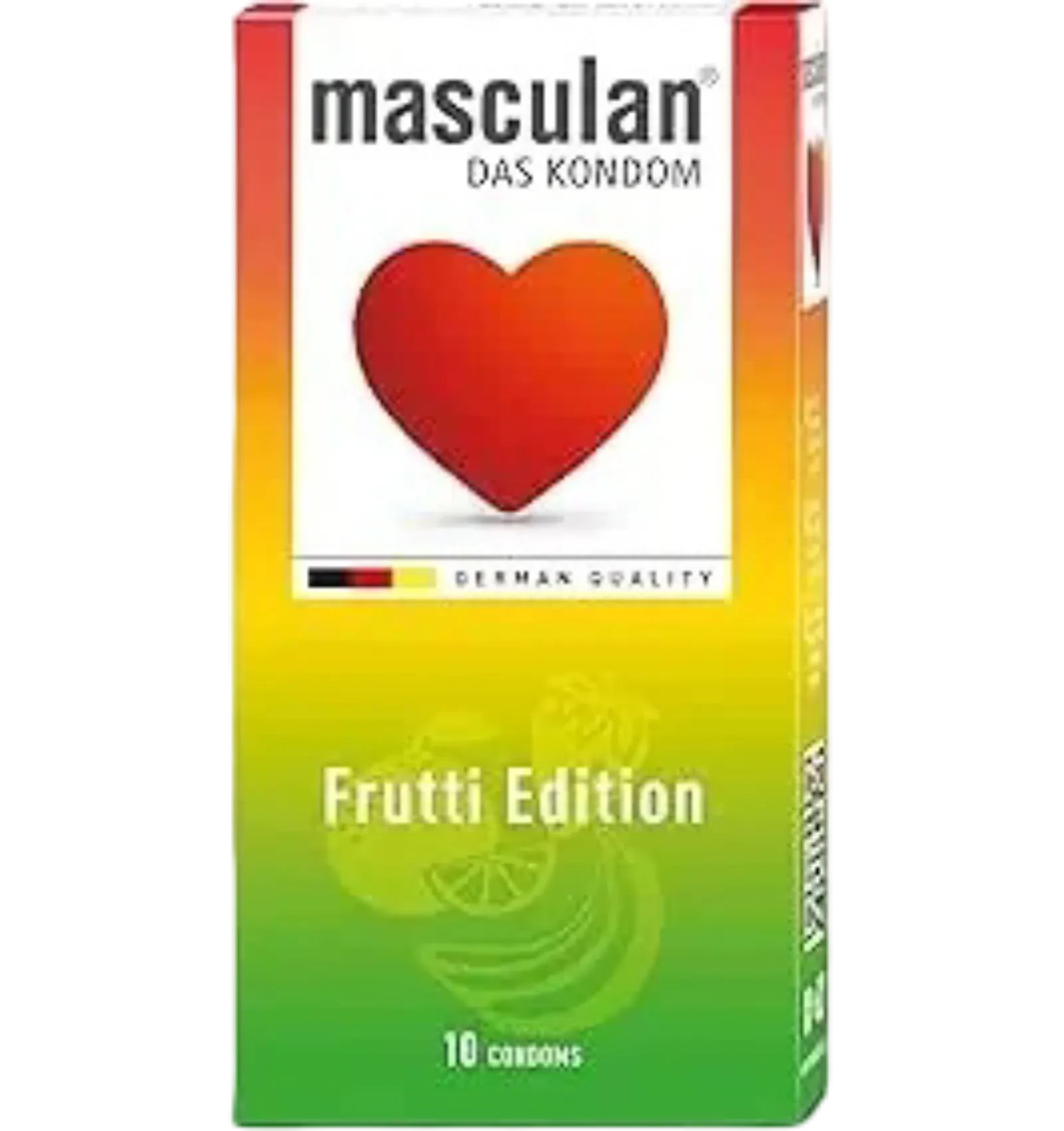 Masculan Frutti Edition condoms with a fruity scent 10 pieces pack