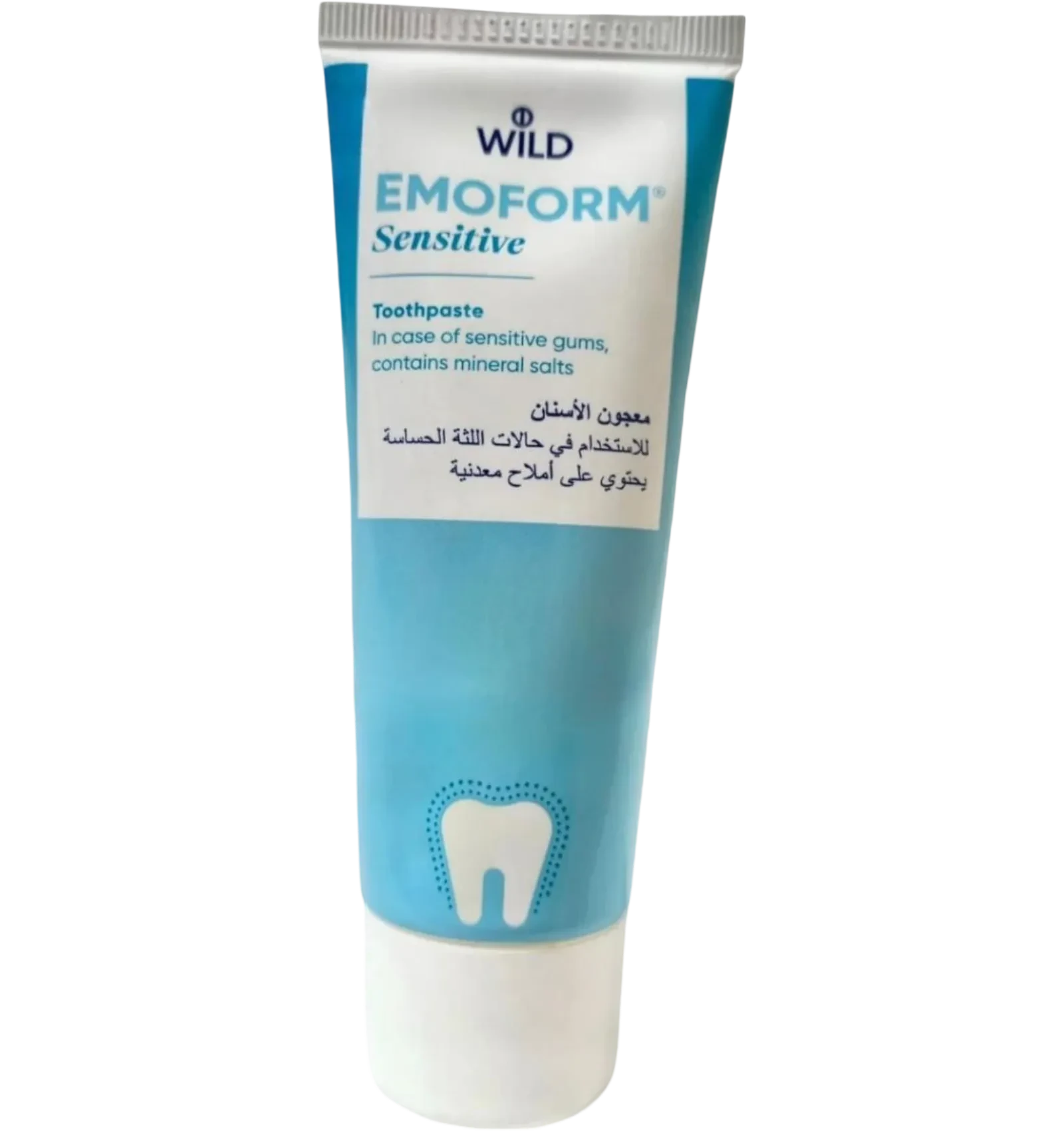 Emoform Sensitive toothpaste for sensitive teeth and gums with fluoride 75ml