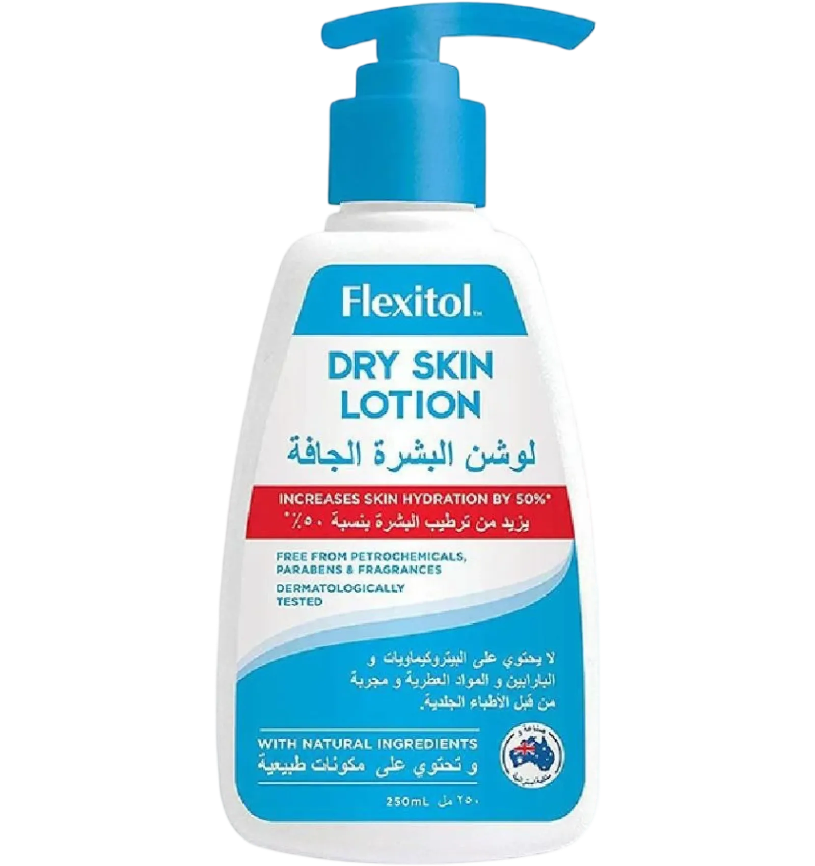 Flexitol Dry Skin Lotion 250ml boosts hydration for rough skin