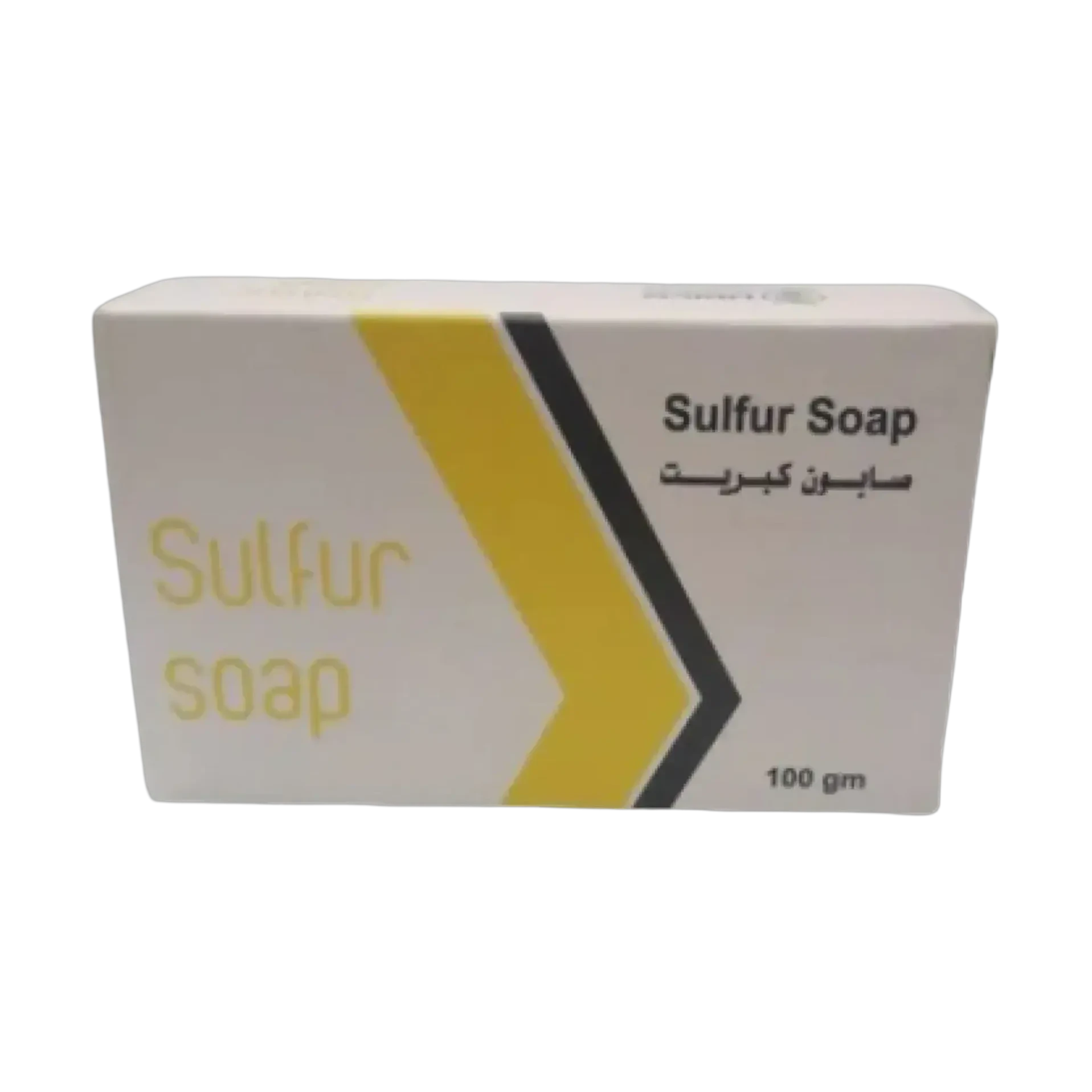 Sulfur soap gently cleanses oily skin without stripping moisture 100g