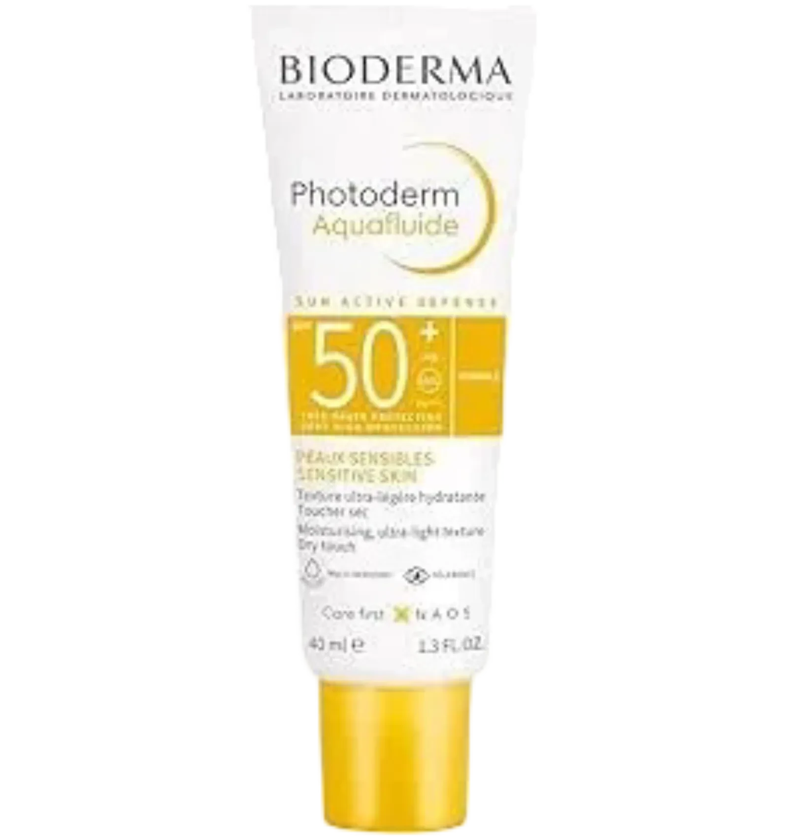 Bioderma Photoderm Aquafluide SPF50 Sunscreen suits sensitive skin in a 40ml tube