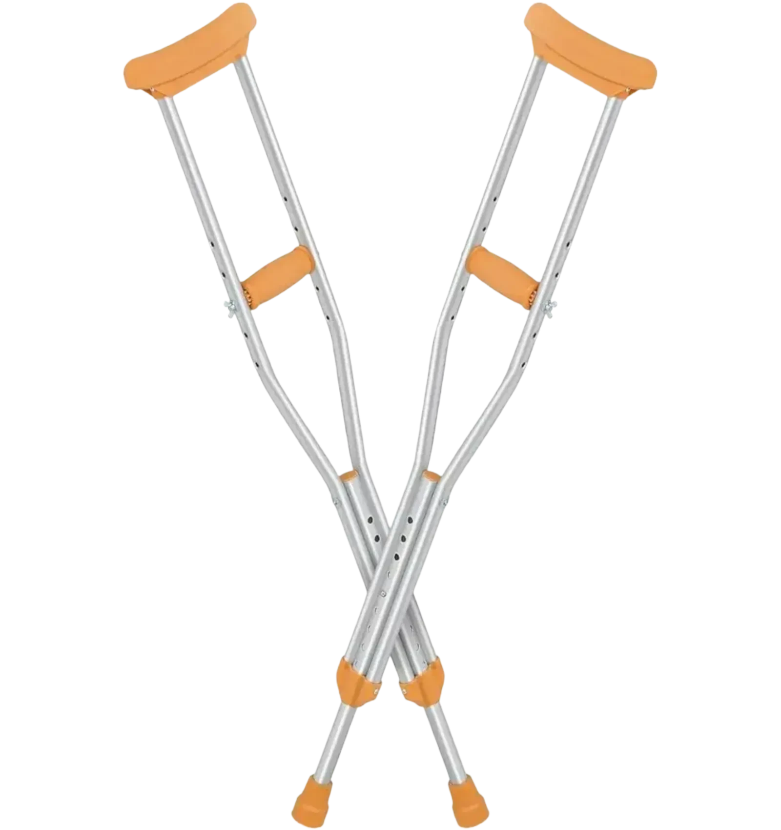 عكاز طبي تحت الابط من ميديكال سبورت مقاس متوسط لدعم المشي بثبات