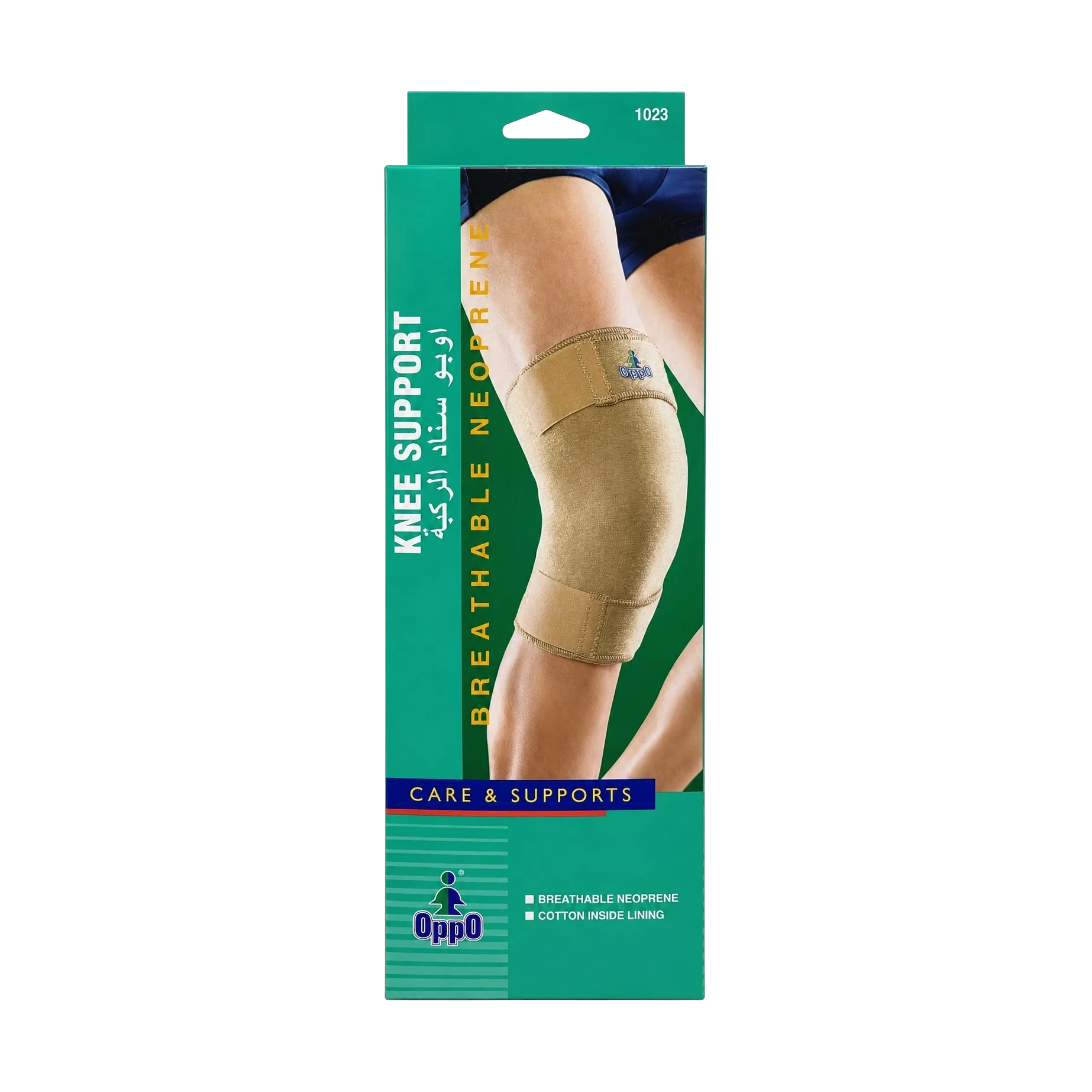 Oppo Knee Support One Size made from breathable neoprene model 1023