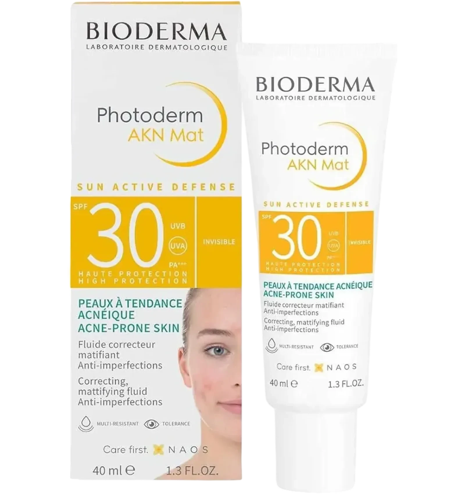 سائل بايوديرما فوتوديرم ايه كيه ان مات بعامل حماية 30 حجم 40 مل