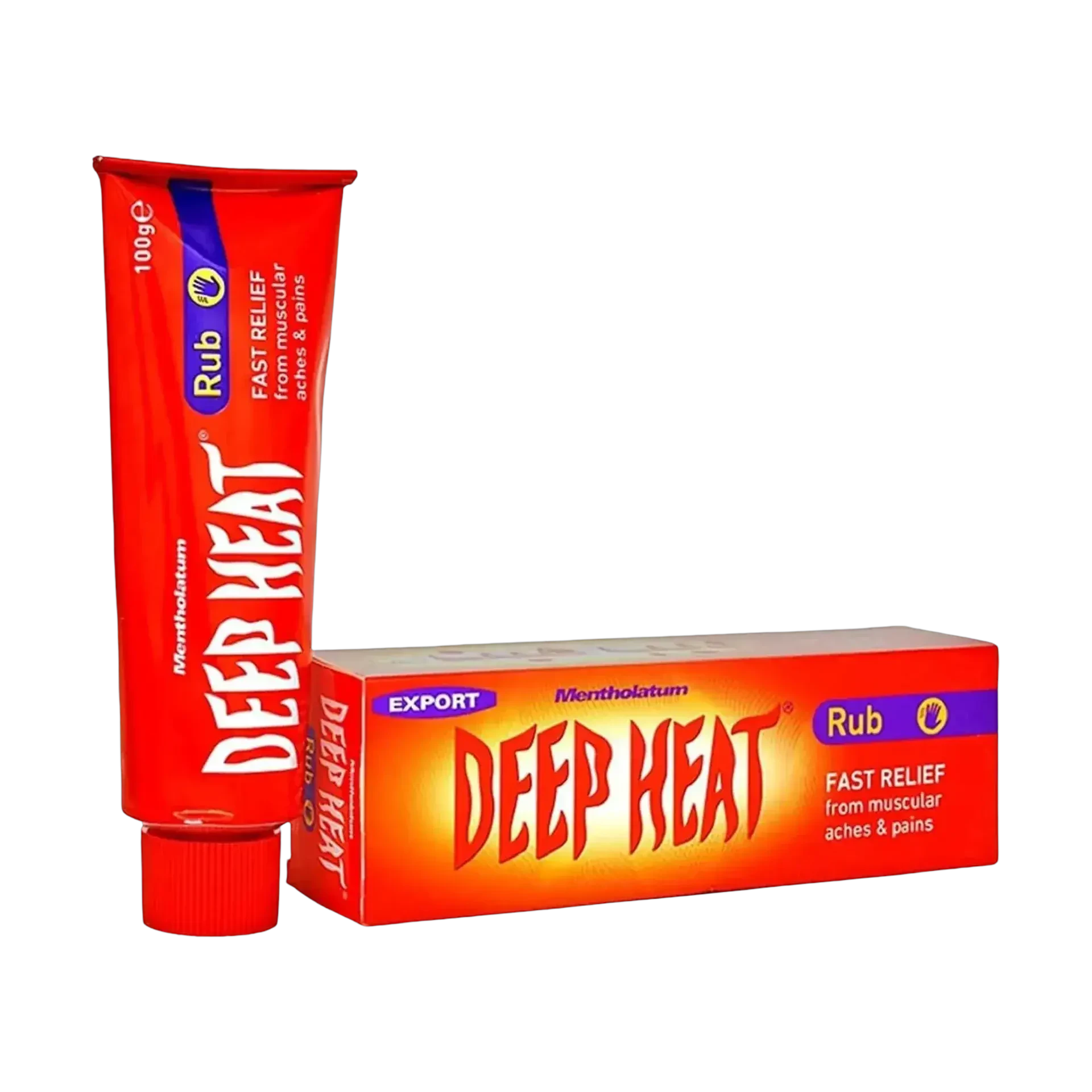 Deep Heat warming rub cream for muscle and joint pain relief 100g