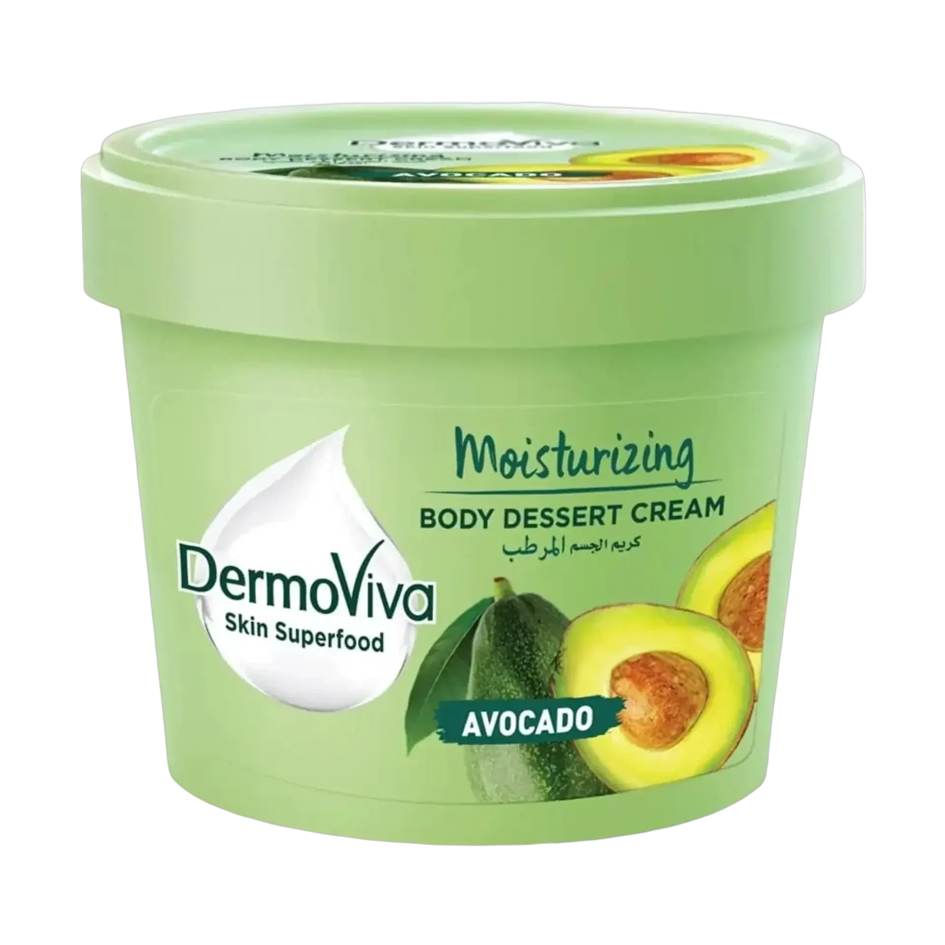 DermoViva Body Dessert Cream with Avocado Extract 140 Grams