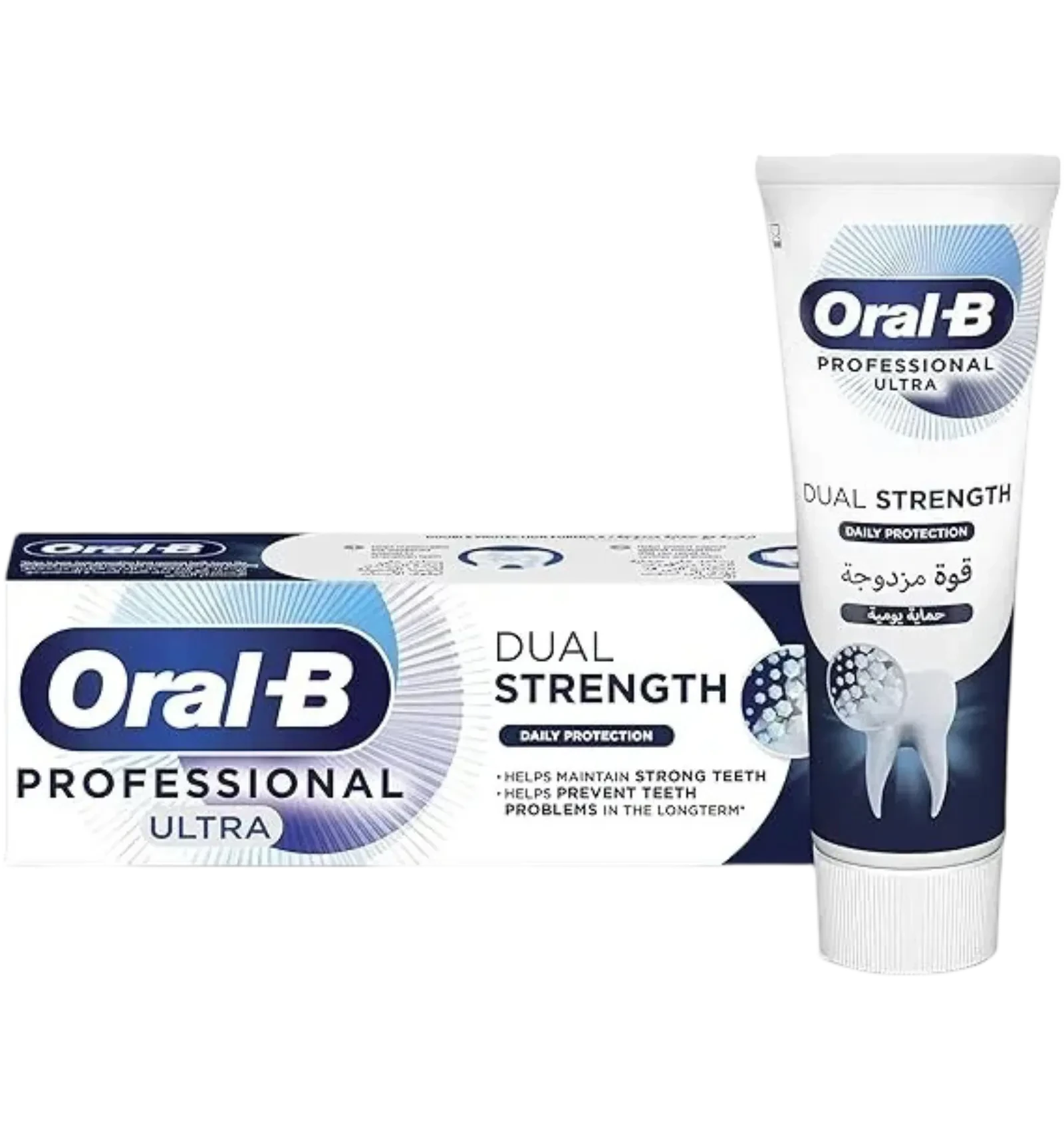 Oral-B Professional Ultra Dual Strength daily protection toothpaste 75ml
