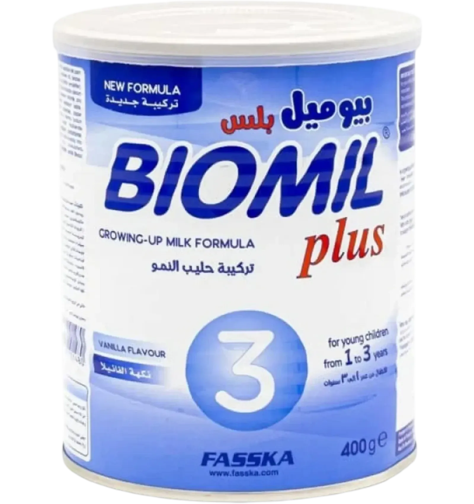 Biomil Plus 3 Growing-Up Baby Milk vanilla flavor 400g for toddlers