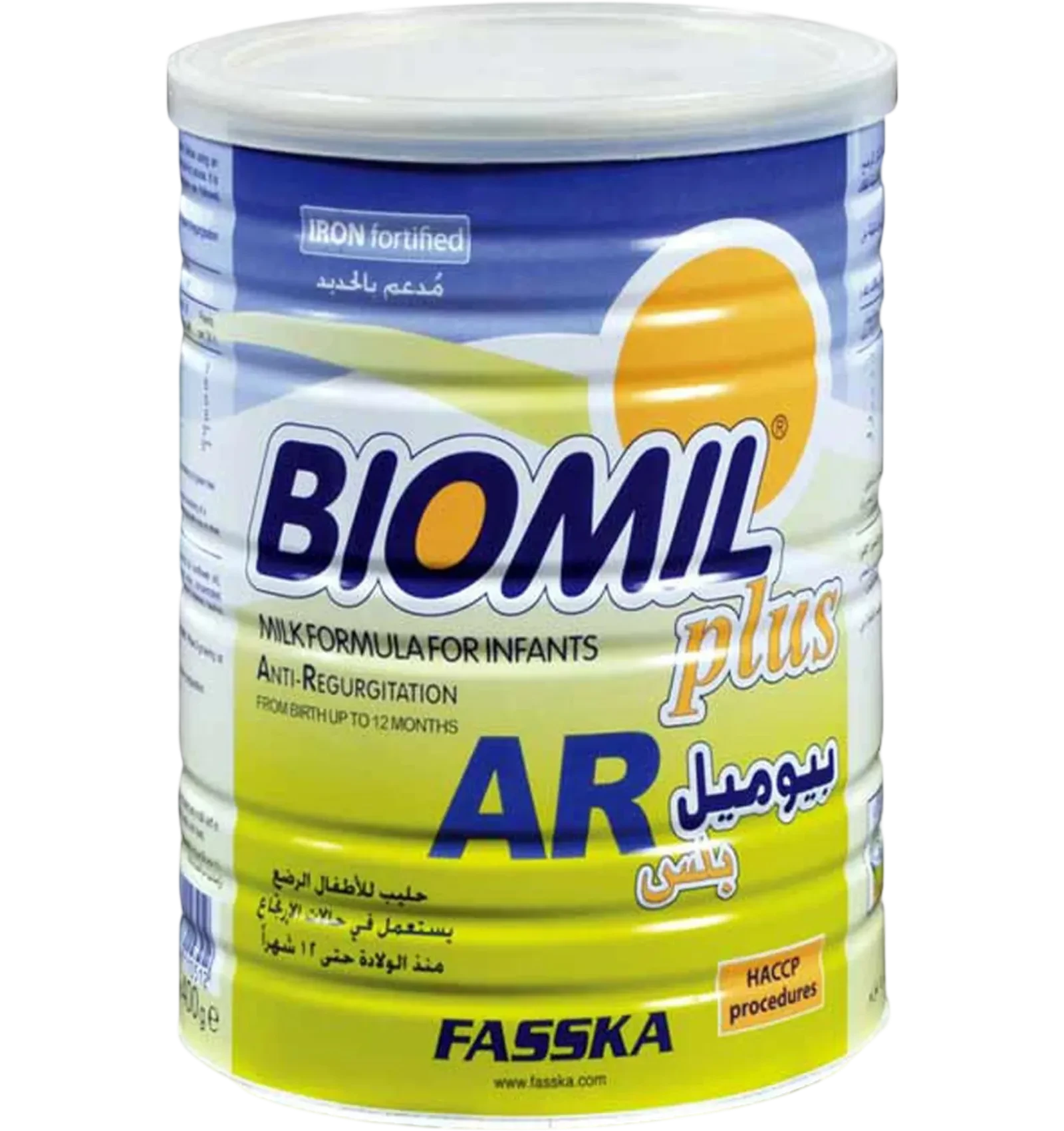Biomil Plus Anti-Regurgitation Baby Milk Formula fortified with iron 400gm