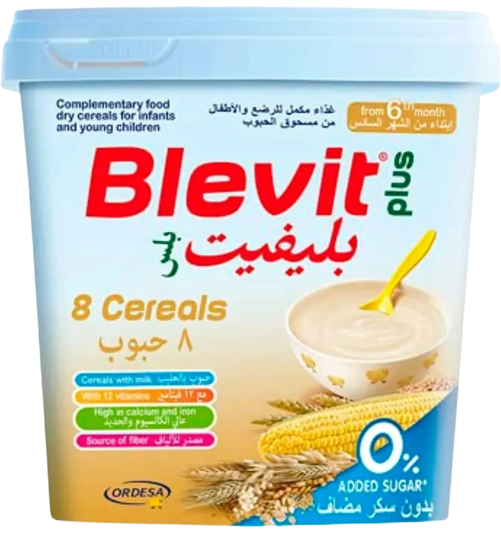 Blevit Plus 8 Cereals baby food suitable from the 6th month 250g