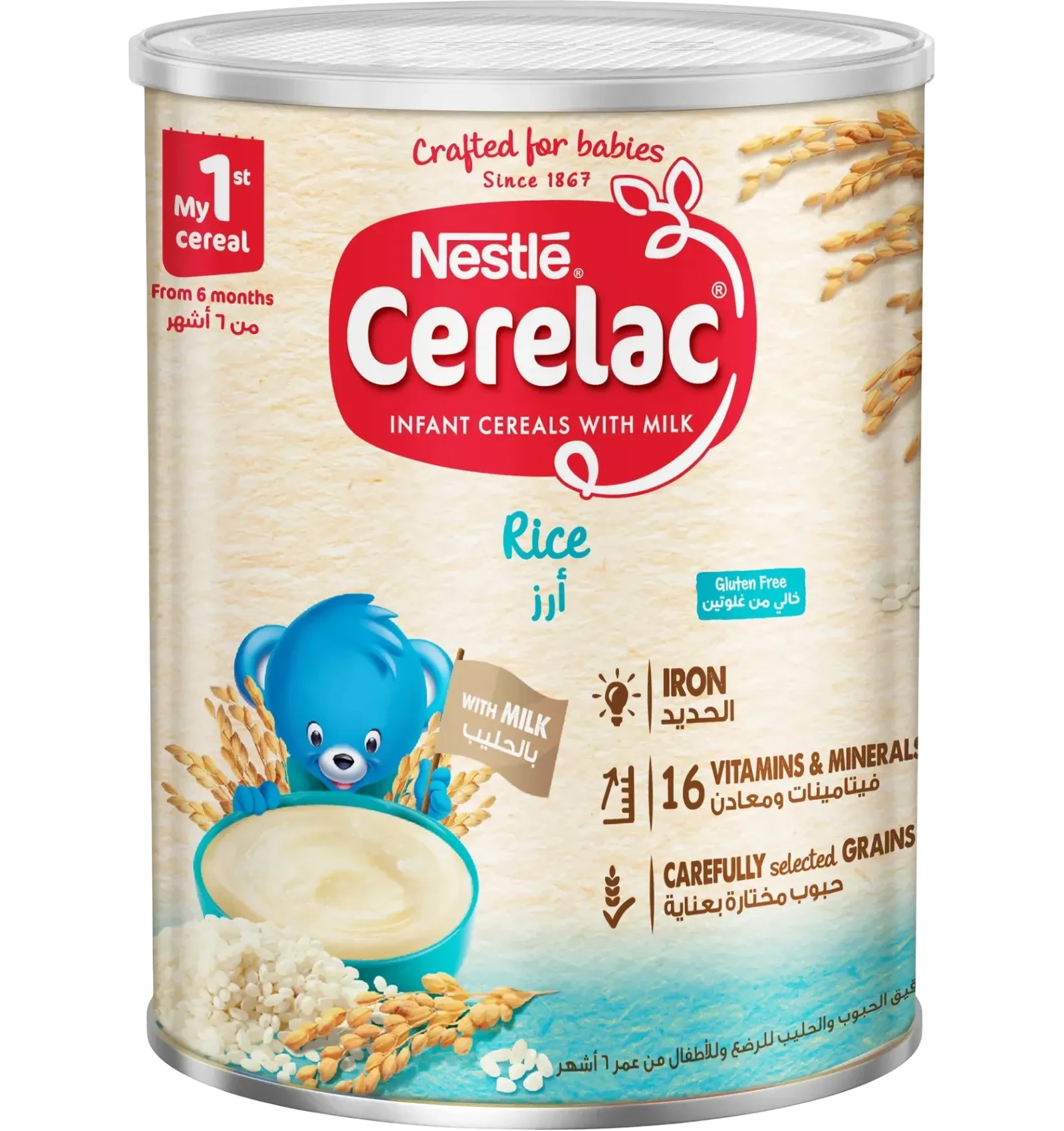 Nestle Cerelac Rice Infant Cereal 1000g From Six Months