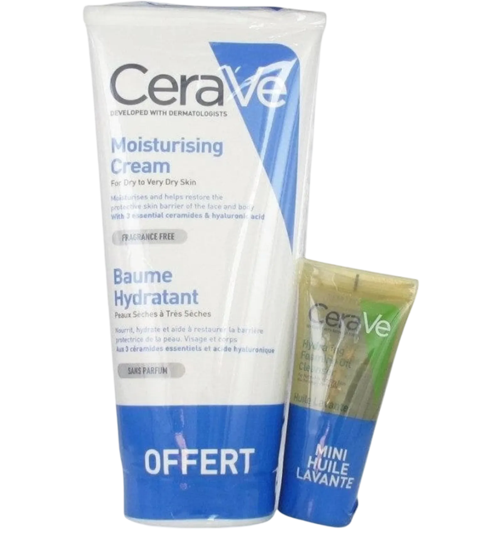 CeraVe Moisturizing Balm 177ml comes with a free hydrating foaming oil cleanser 15ml