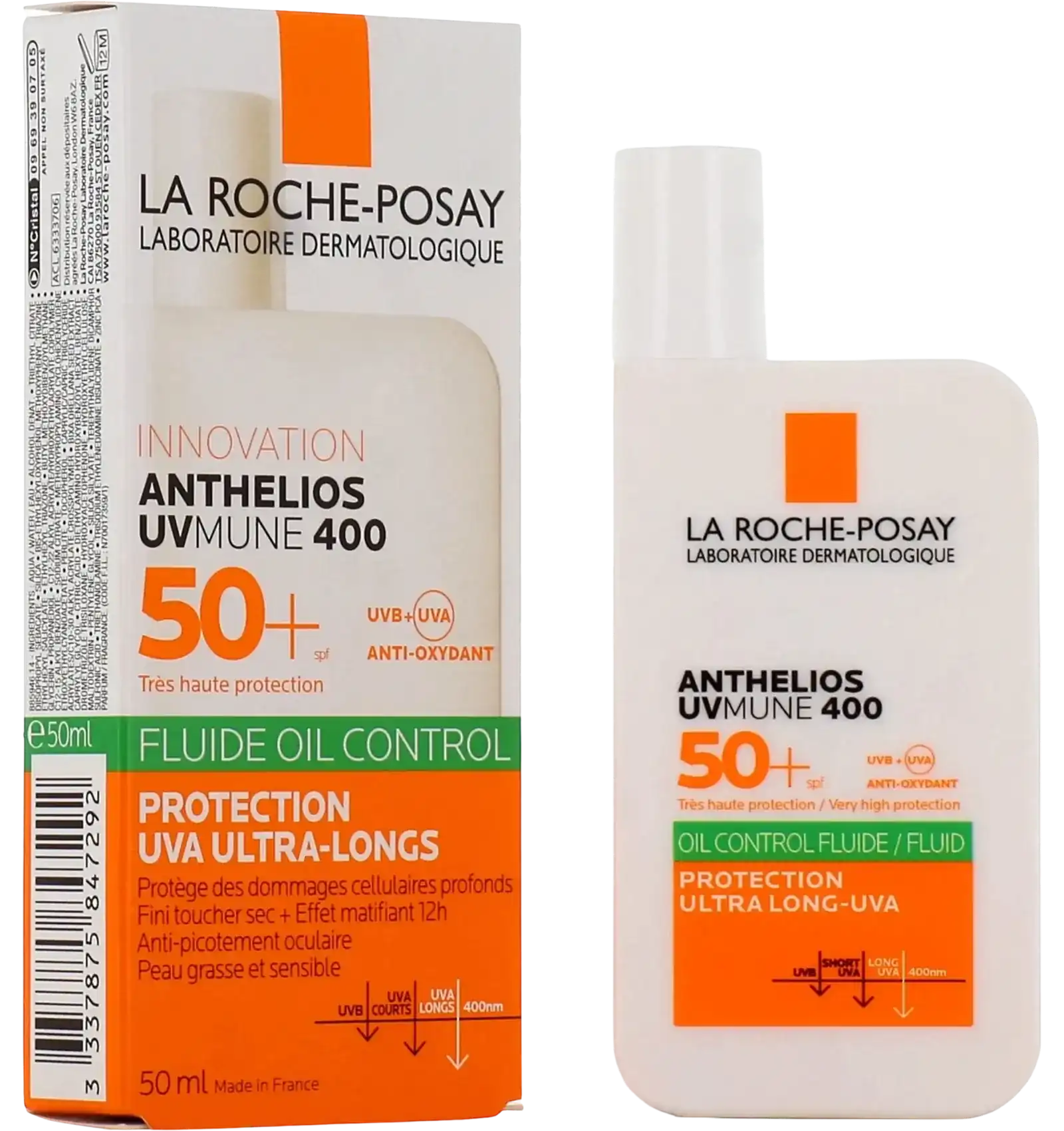 La Roche-Posay Anthelios Oil Control Fluid SPF50+ for Face 50ml