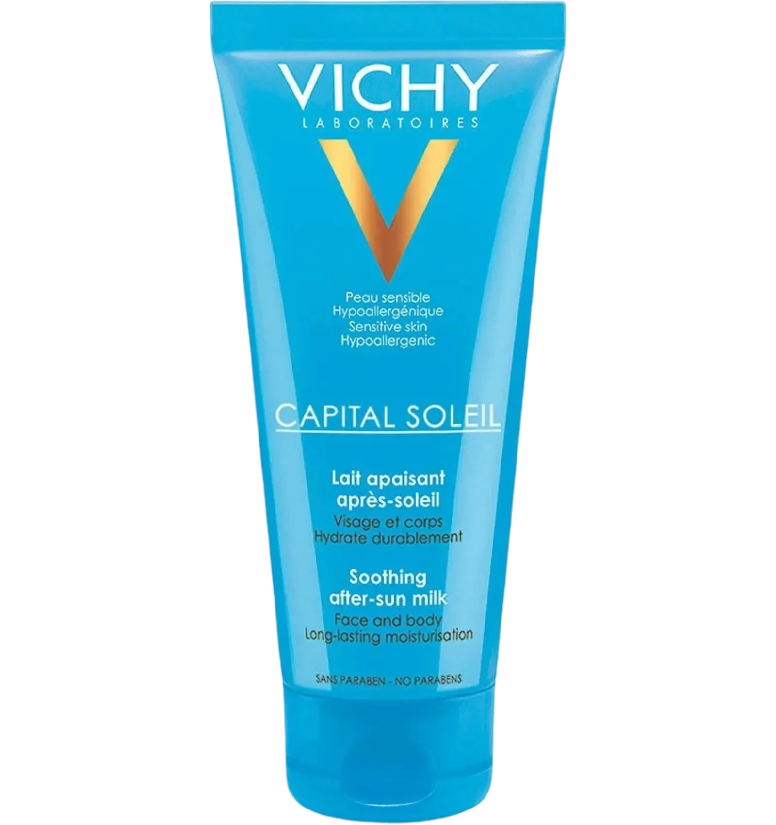 Vichy Ideal Soleil After-Sun Moisturizing Milk soothes skin for face and body 100ml