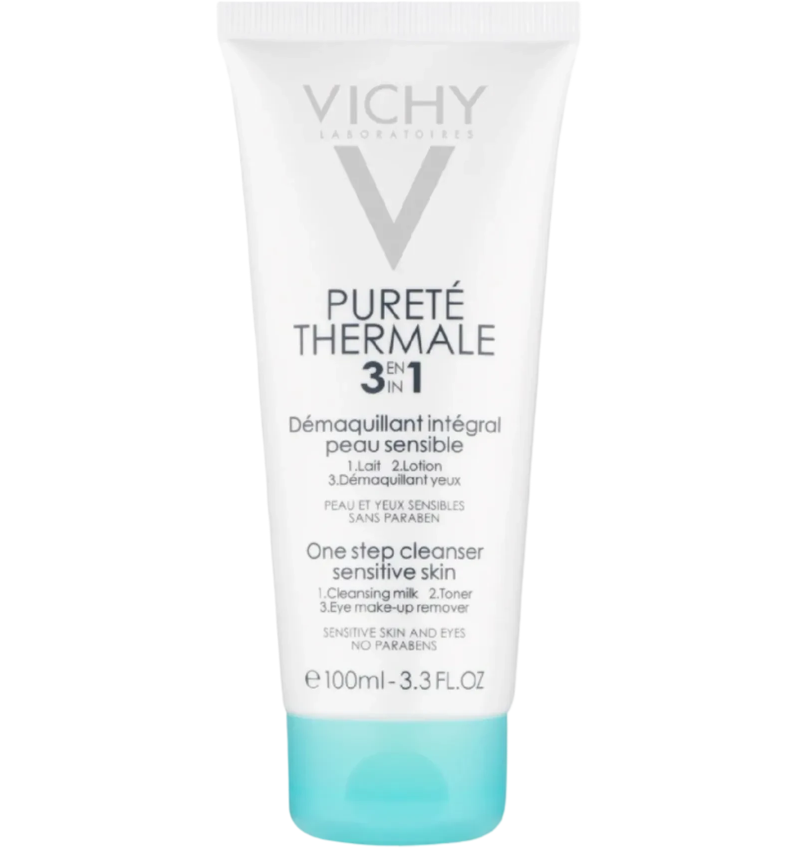 Vichy Purete Thermale 3-in-1 Makeup Remover for sensitive skin cleansing 100ml