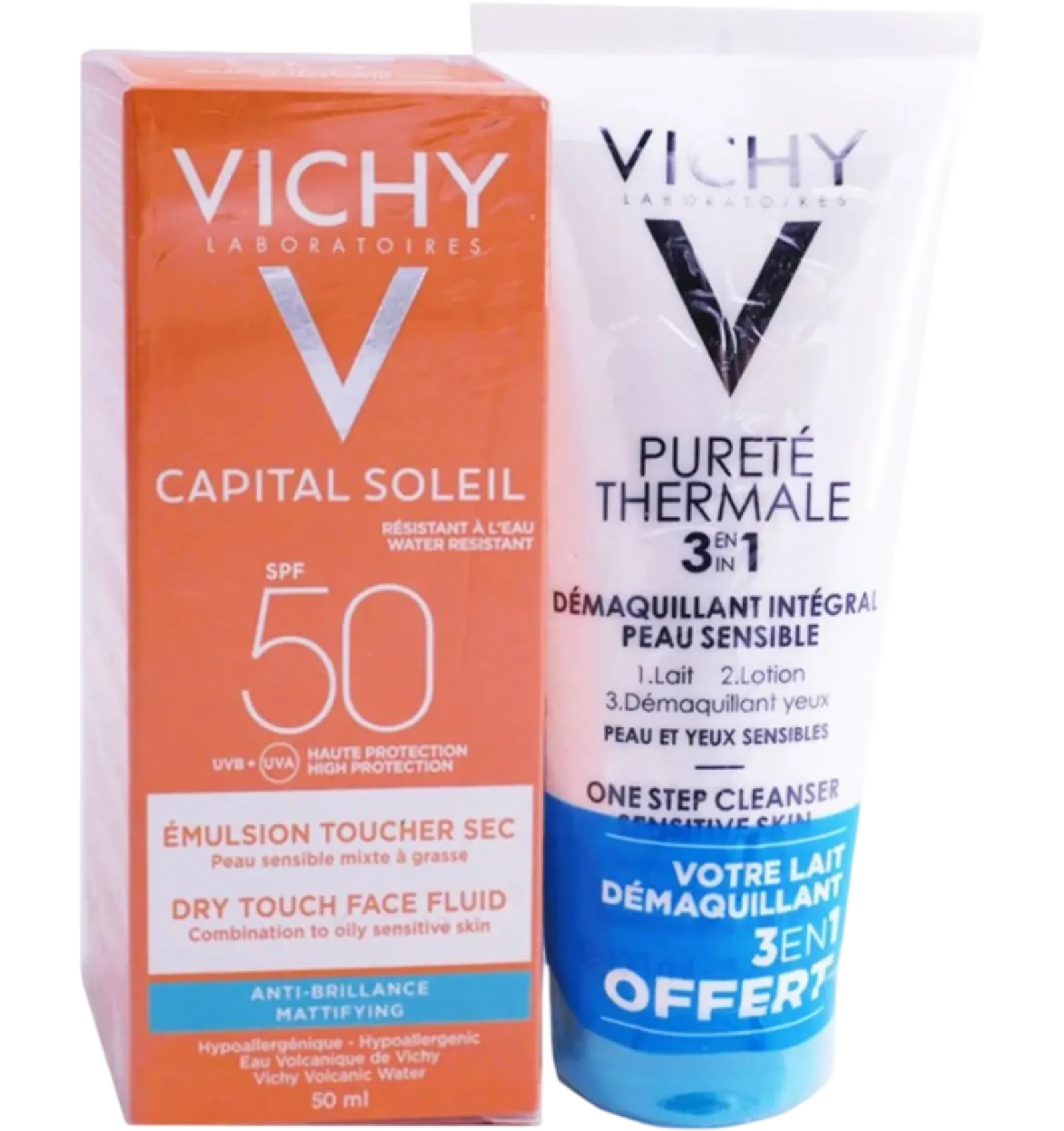 Vichy Capital Soleil SPF50 sun fluid 50ml with a free gift