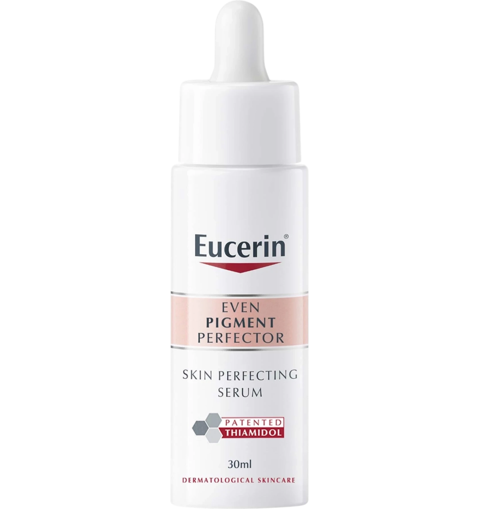 Eucerin Even Pigment Perfector anti dark spot serum in a 30ml dropper bottle