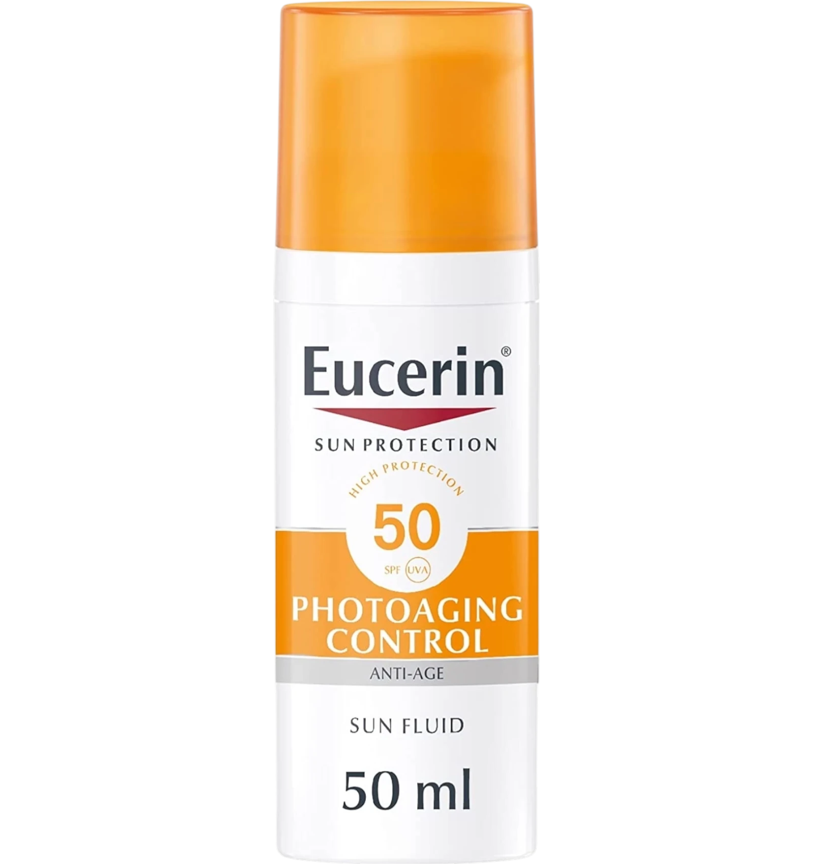 يوسيرين واقي شمس مضاد للتجاعيد SPF50 مع حمض الهيالورونيك 50 مل