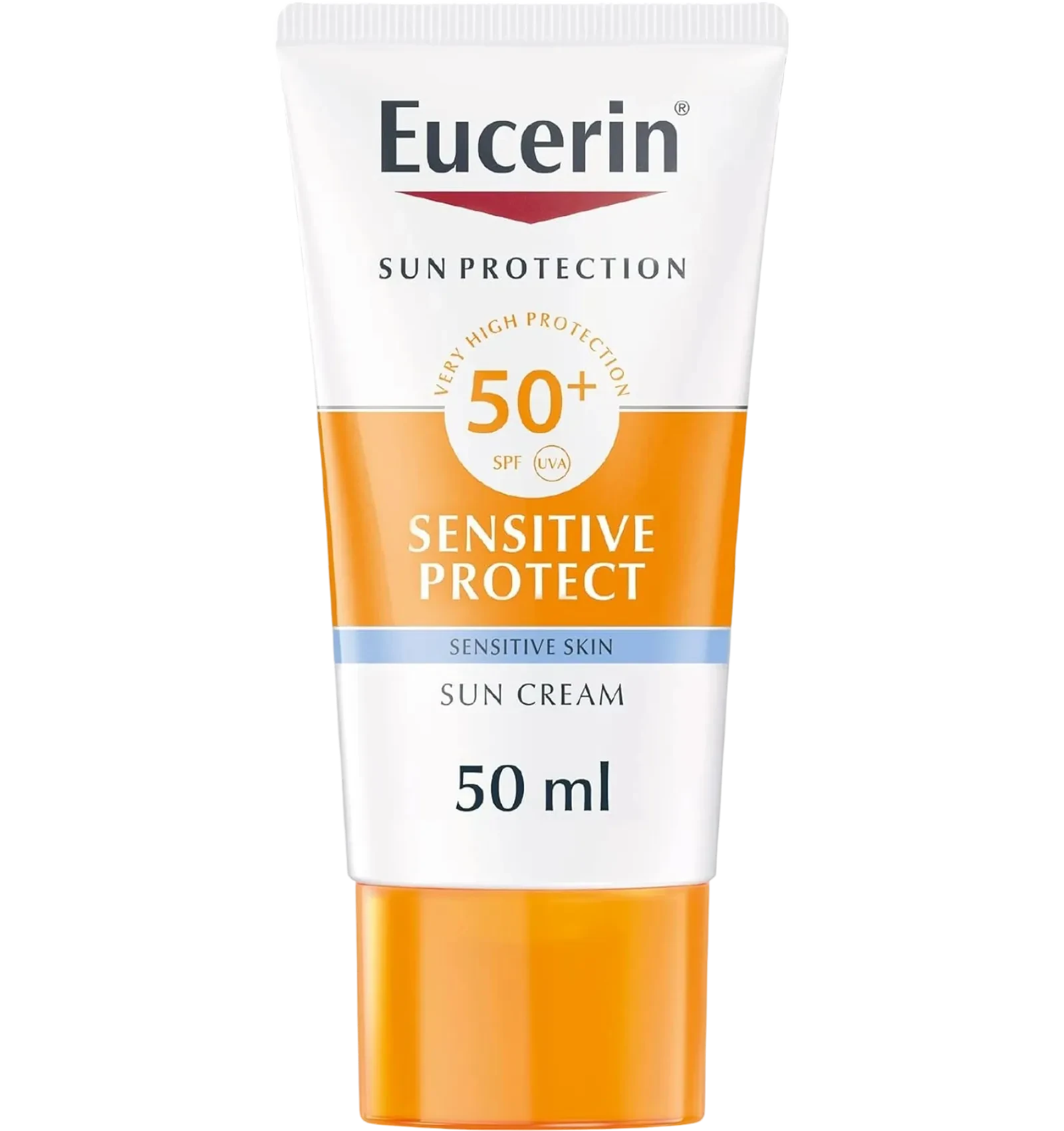 يوسيرين كريم واقي شمس للبشرة الحساسة SPF50 حماية عالية 50 مل