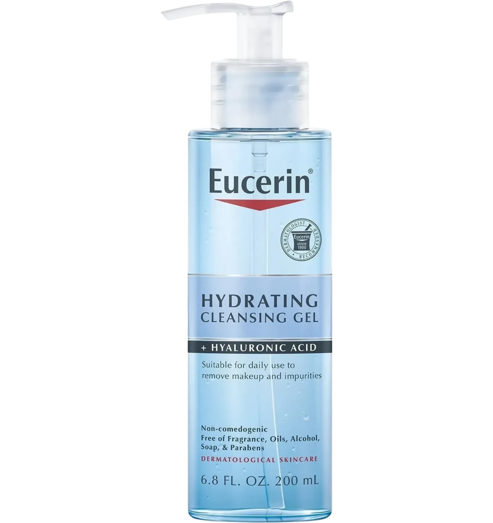 Eucerin Hydrating Cleansing Gel 200ml hyaluronic acid