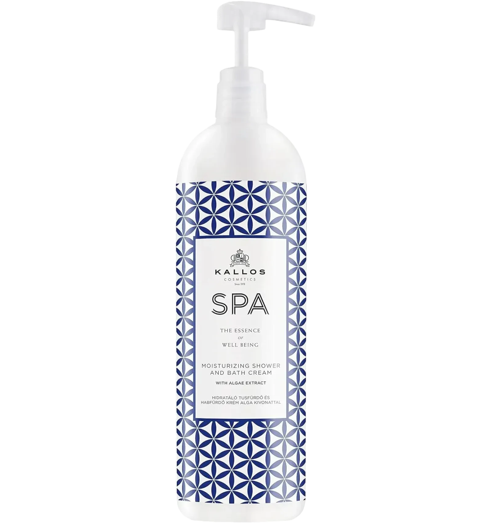Kallos Spa Shower Cream with Algae Extract 1000 ml