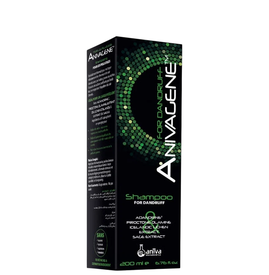 Anivagene dandruff-control hair shampoo 200ml