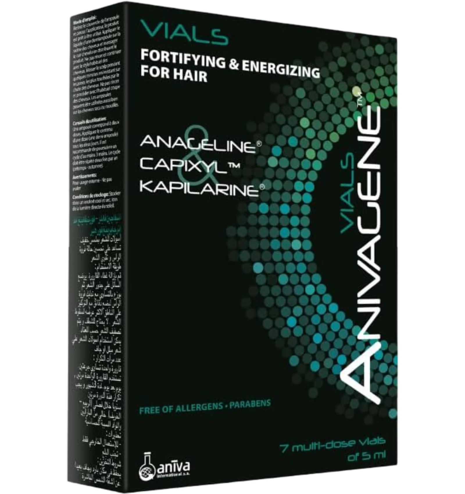 Anivagene fortifying hair vials 7x5ml